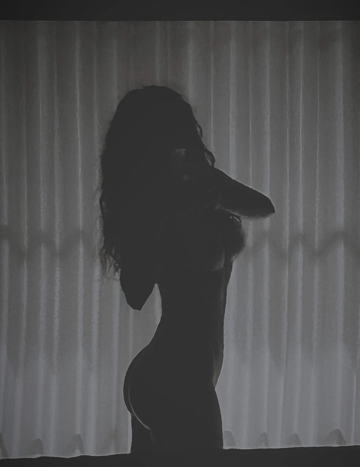 Self- portrait 🖤
Sharing what I feel,
clothing it with words,
marveling once more…
Ecstatic waves of emotions 
flying through the curtains
to be captured and exposed
in the collective gallery
of life.
Naked in the process,
wrapping myself