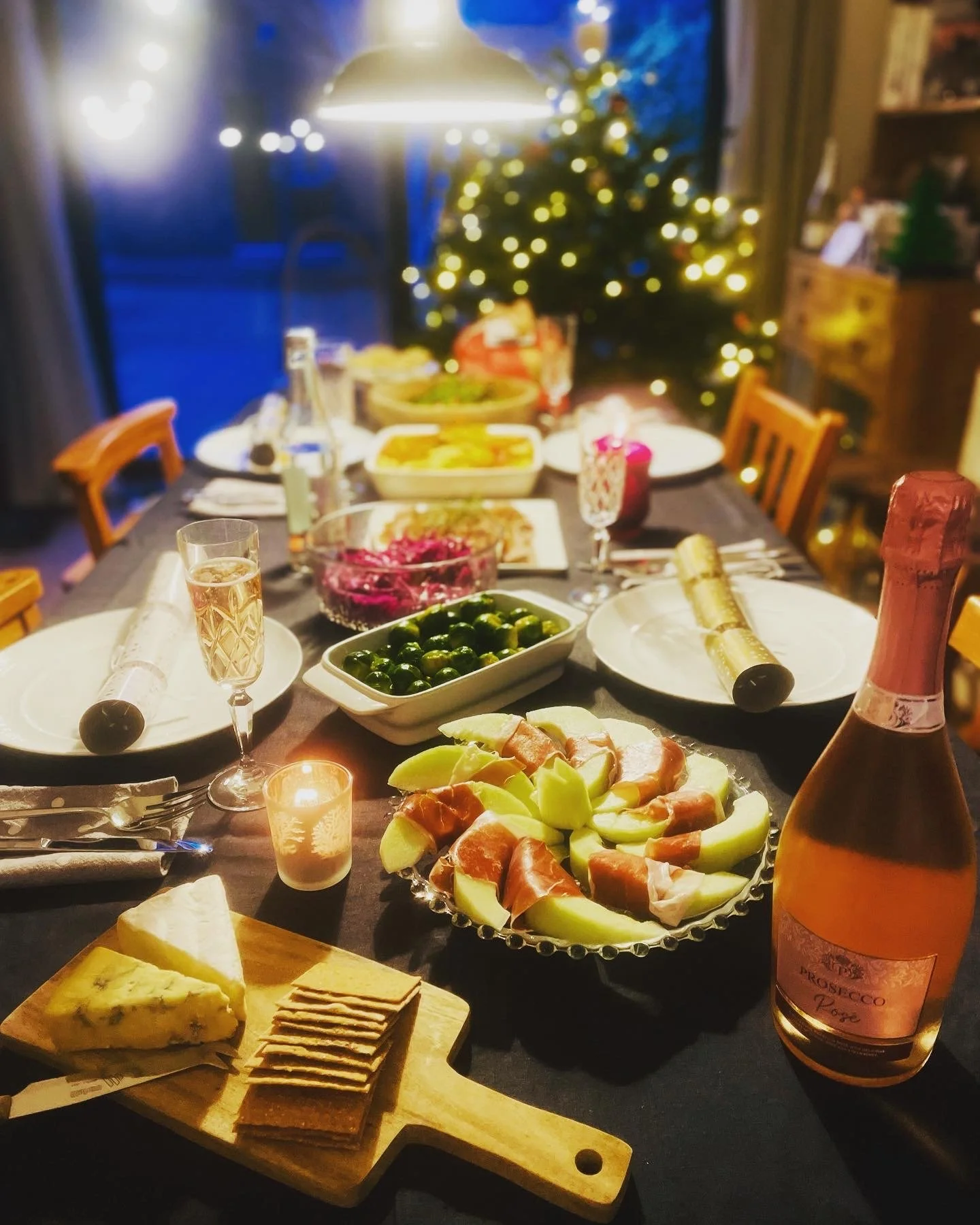 2021年クリスマスの食卓