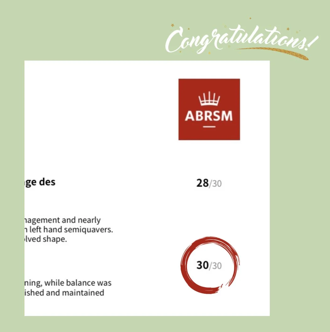 遅れて届いたグレード試験結果‼️