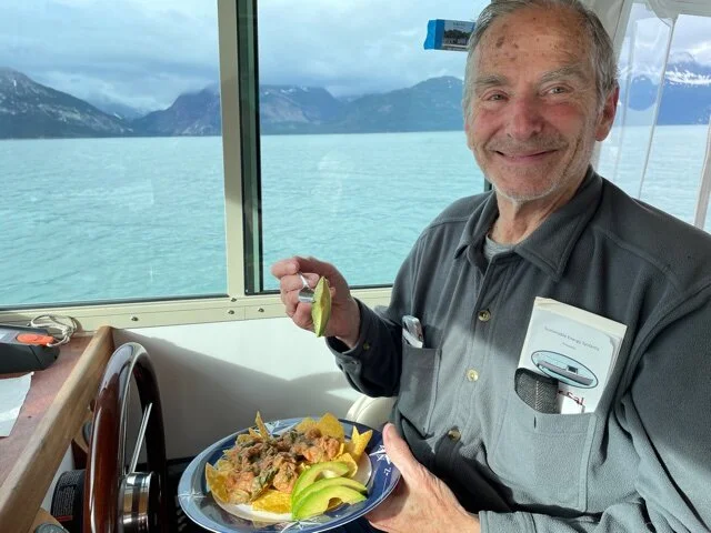 Dining in Glacier Bay