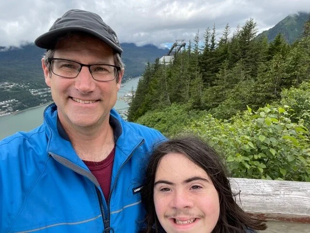 Alex and Kai at the top