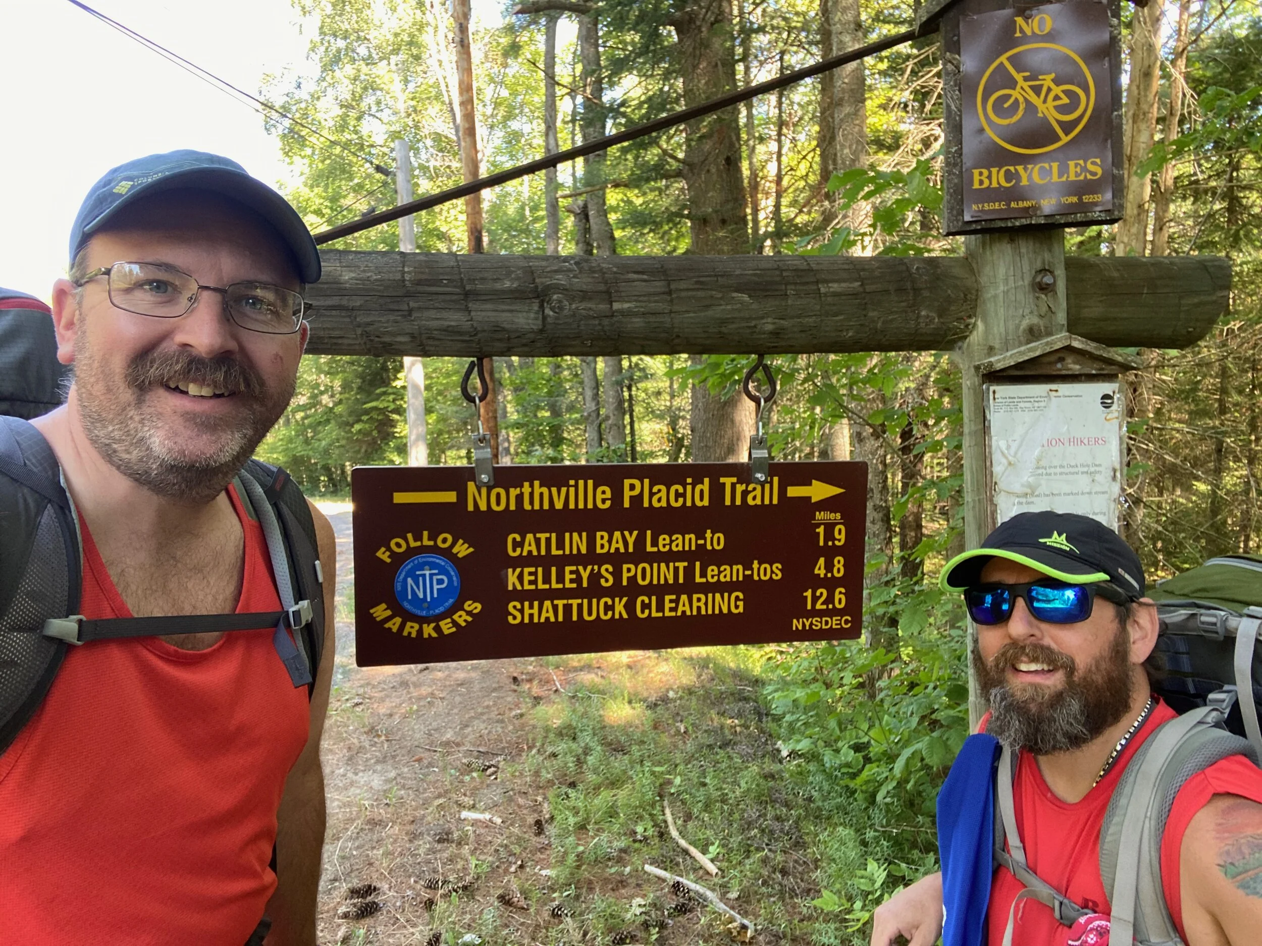Day 8 - 2020 Northville Placid Trail Thru Hike - Long Lake to Cold River #4 Lean-to