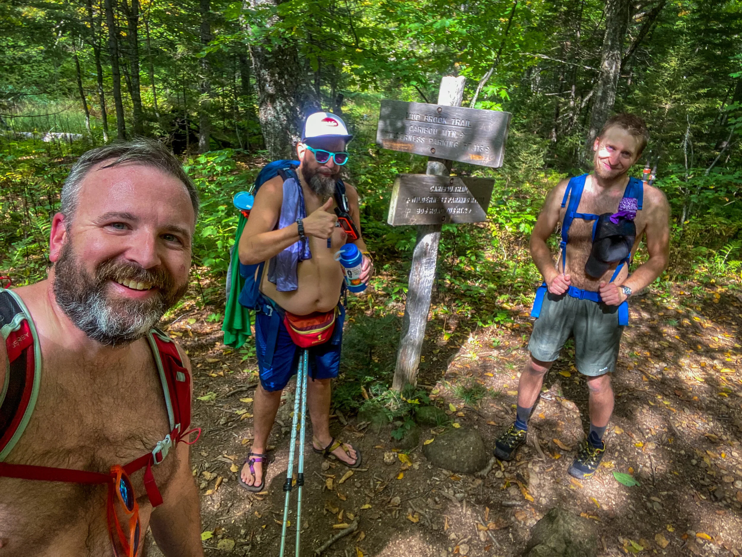 Hiking Caribou Mountain in the White Mountains via the Caribou Trail and the Mud Brook Trail - Great loop hike in the western White Mountains!
