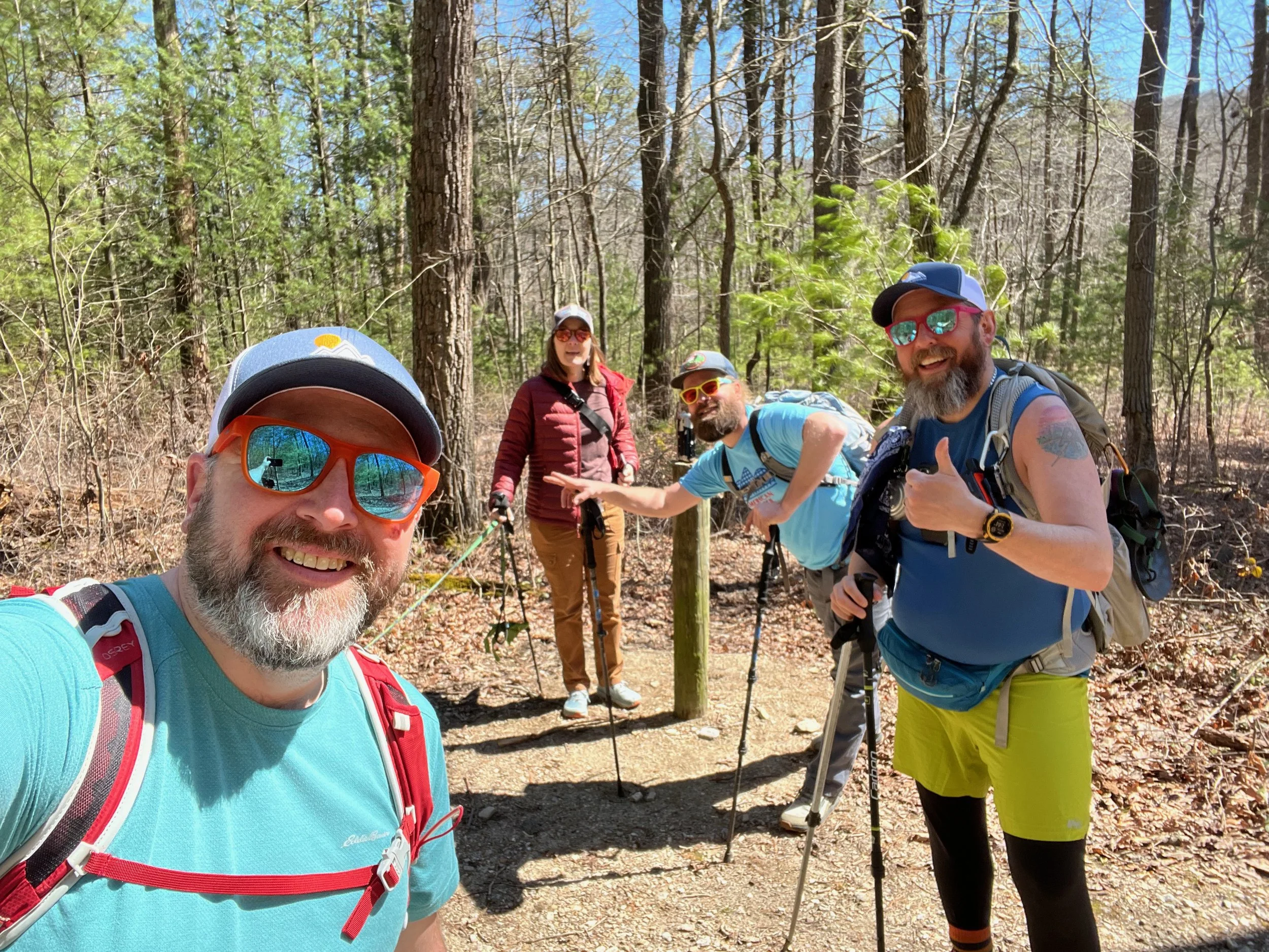 Hiking Sunset Rocks in Michaux State Forest on Appalachian Trail &amp; Sunset Rocks Loop