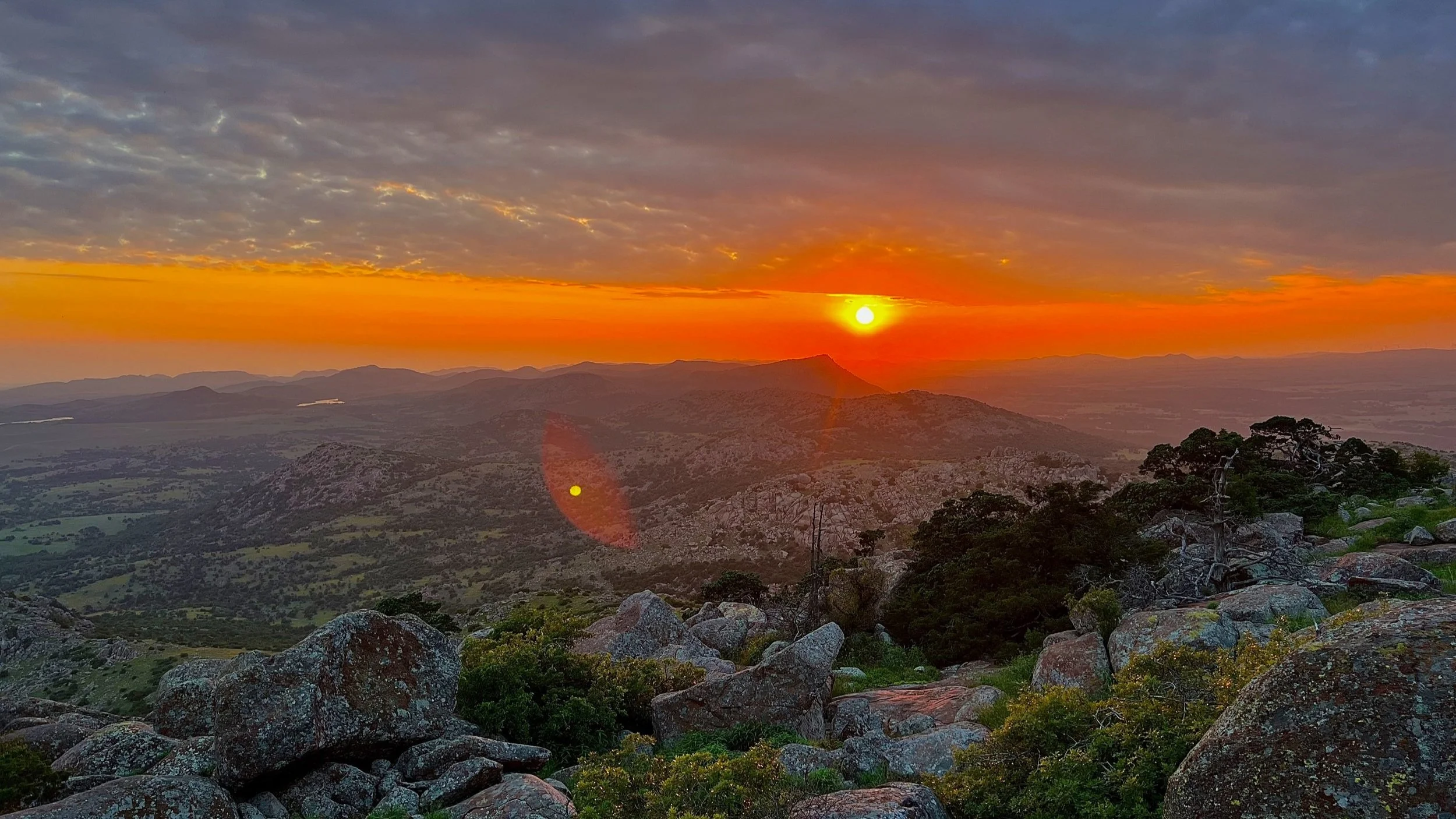 Visiting the Wichita Mountains Wildlife Refuge 