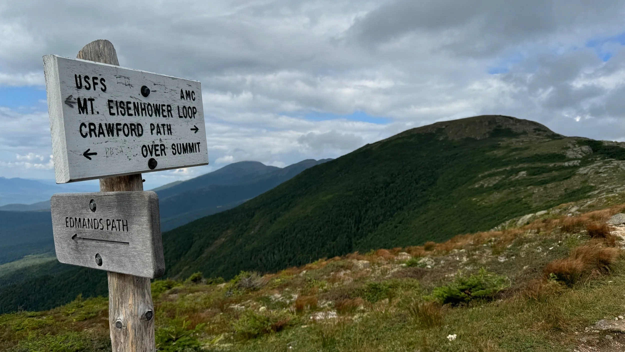 Hiking Mount Eisenhower, the "easiest" of the Presidentials in the White Mountains