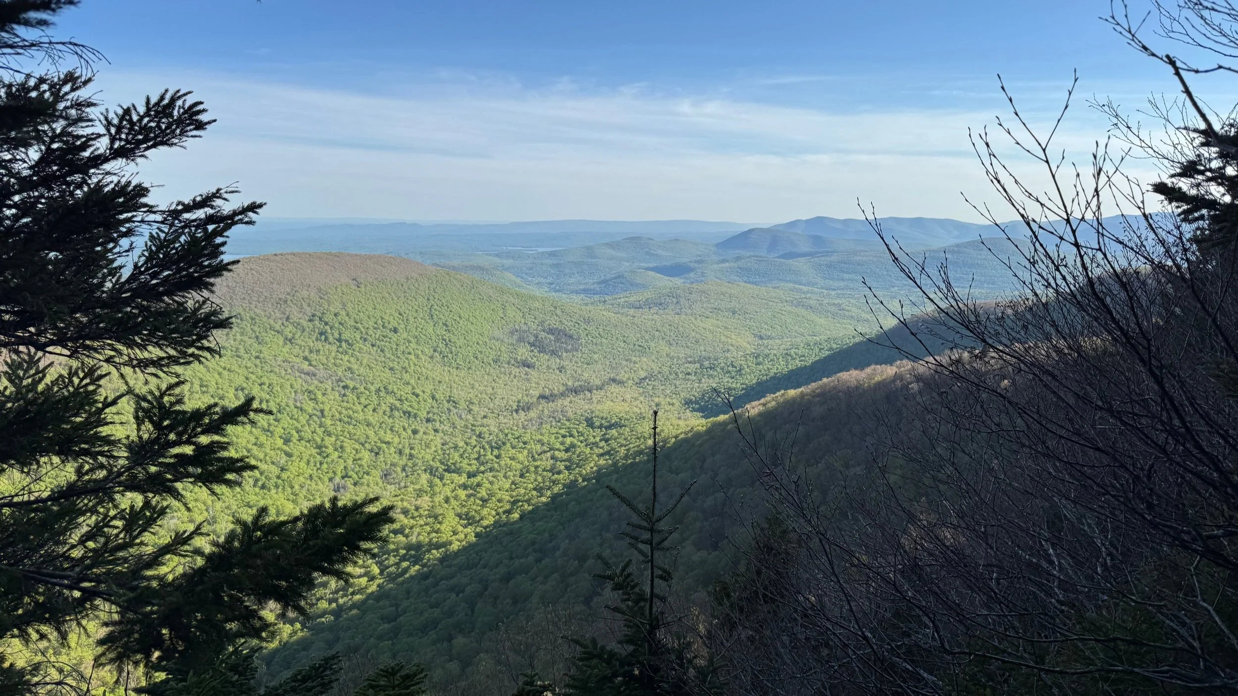 Hiking the Sugarloaf Mountain loop in the Catskills