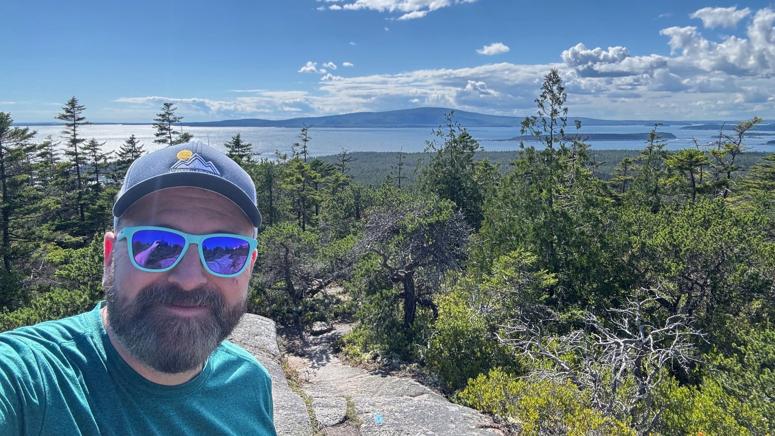 Hiking Schoodic Head in Acadia National Park