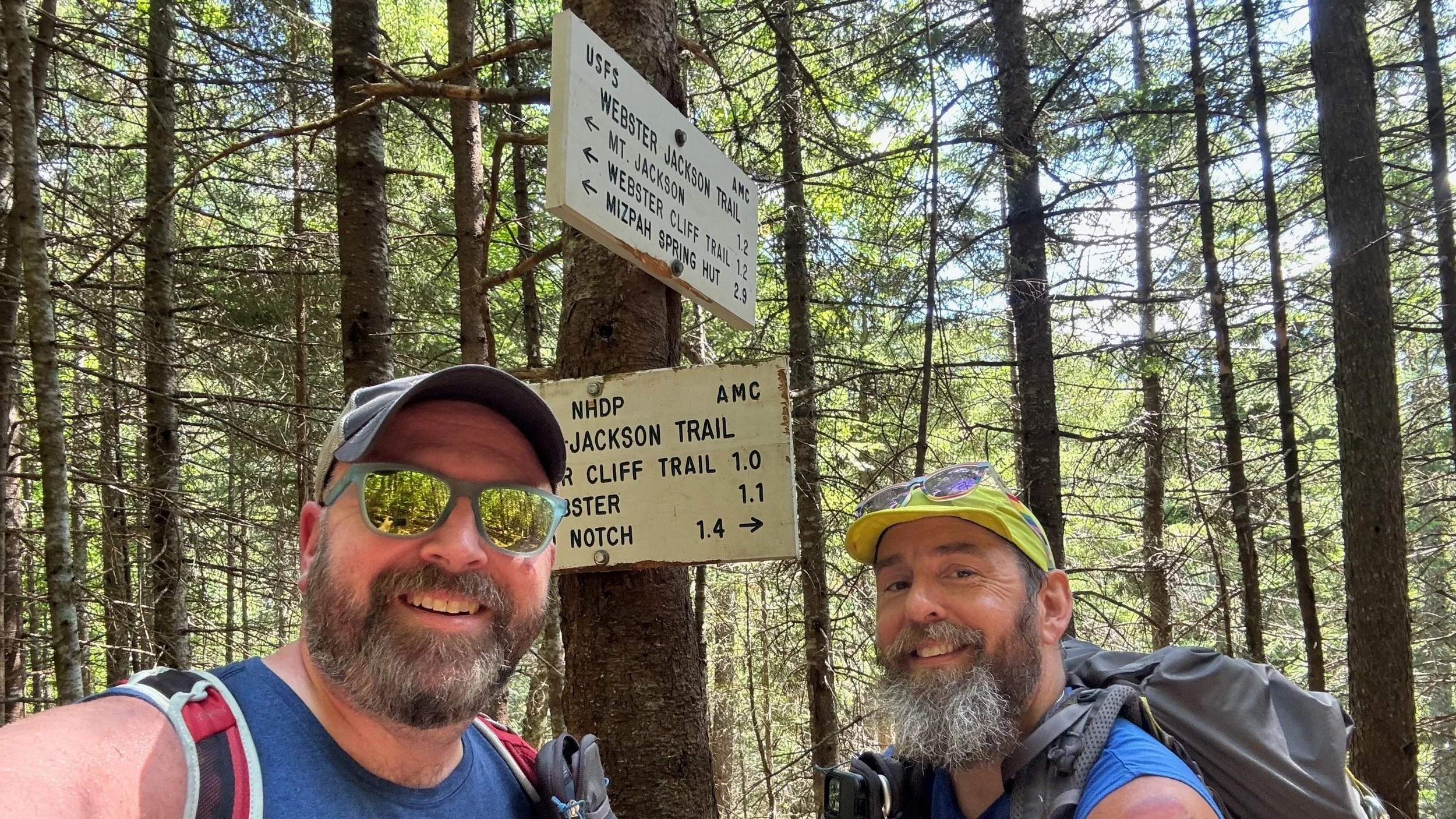 Hiking the Mount Webster and Mount Jackson Loop from Crawford Notch