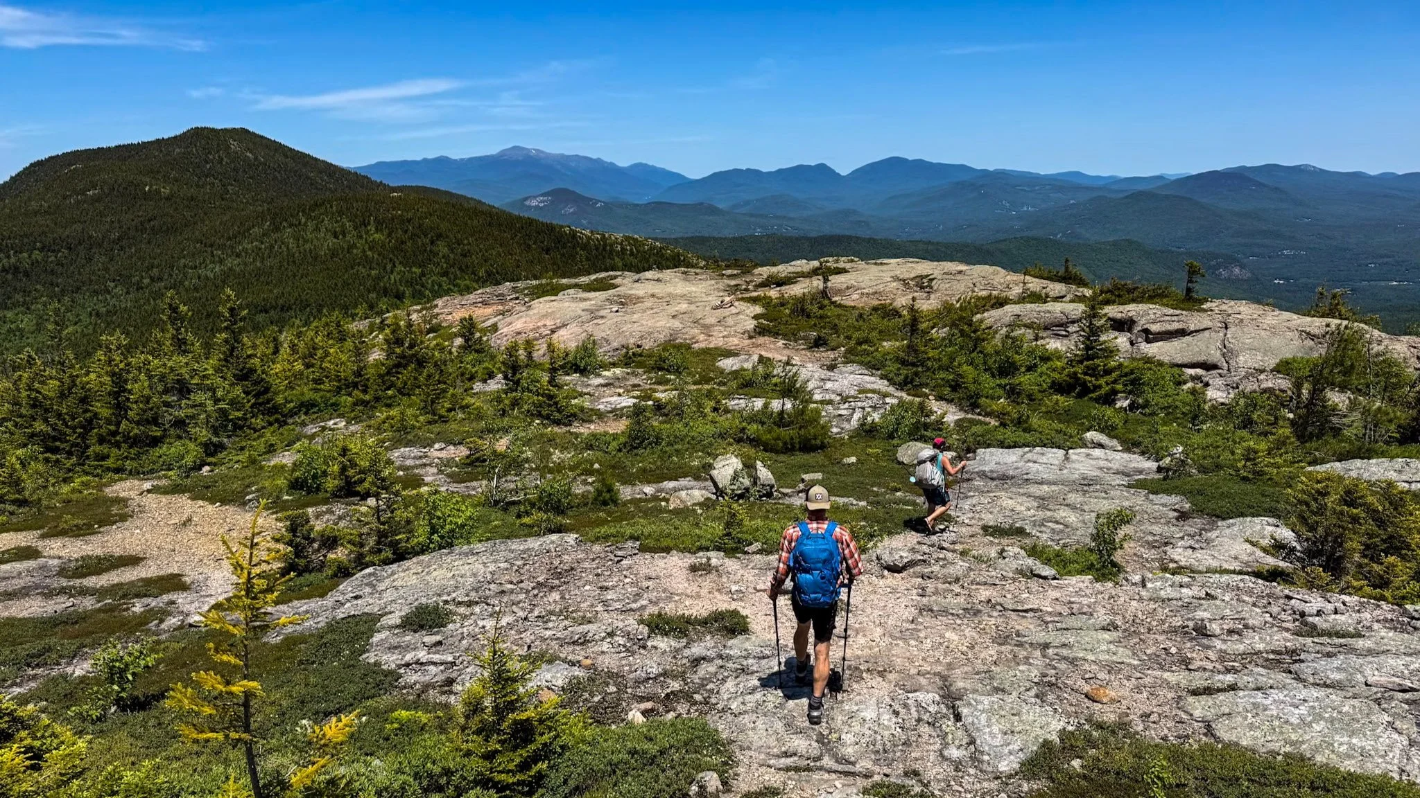 Hiking South and Middle Moat Mountains via Red Ridge Trail, the Best Ridge Hike Near North Conway, NH