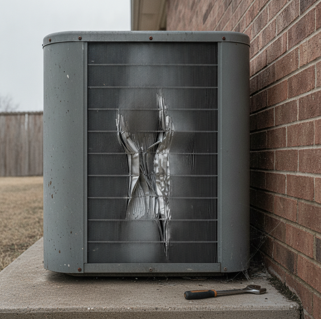 Should I Repair or Replace a Hail-Damaged AC Condenser?