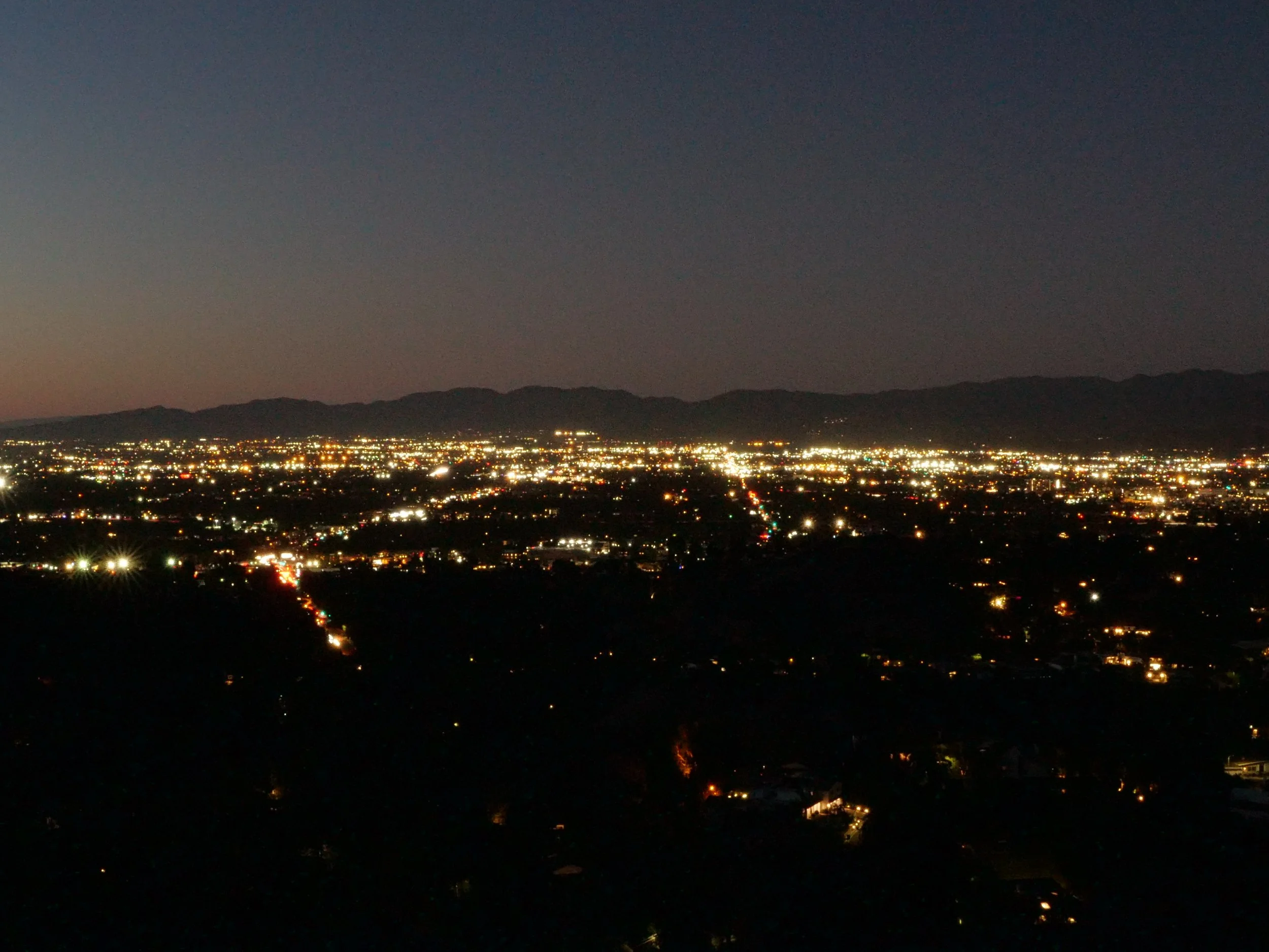 View from Mulholland Drive Los Angeles California.JPG