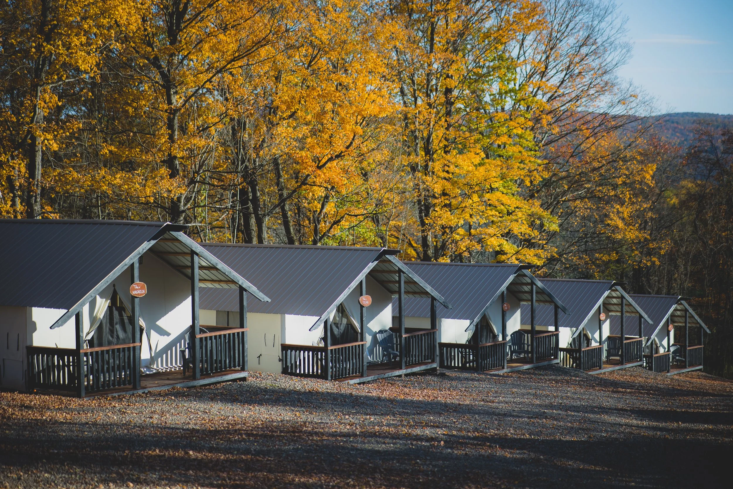 The Glamping Tent Suites at Gilbertsville Farmhouse, New York's Premier
