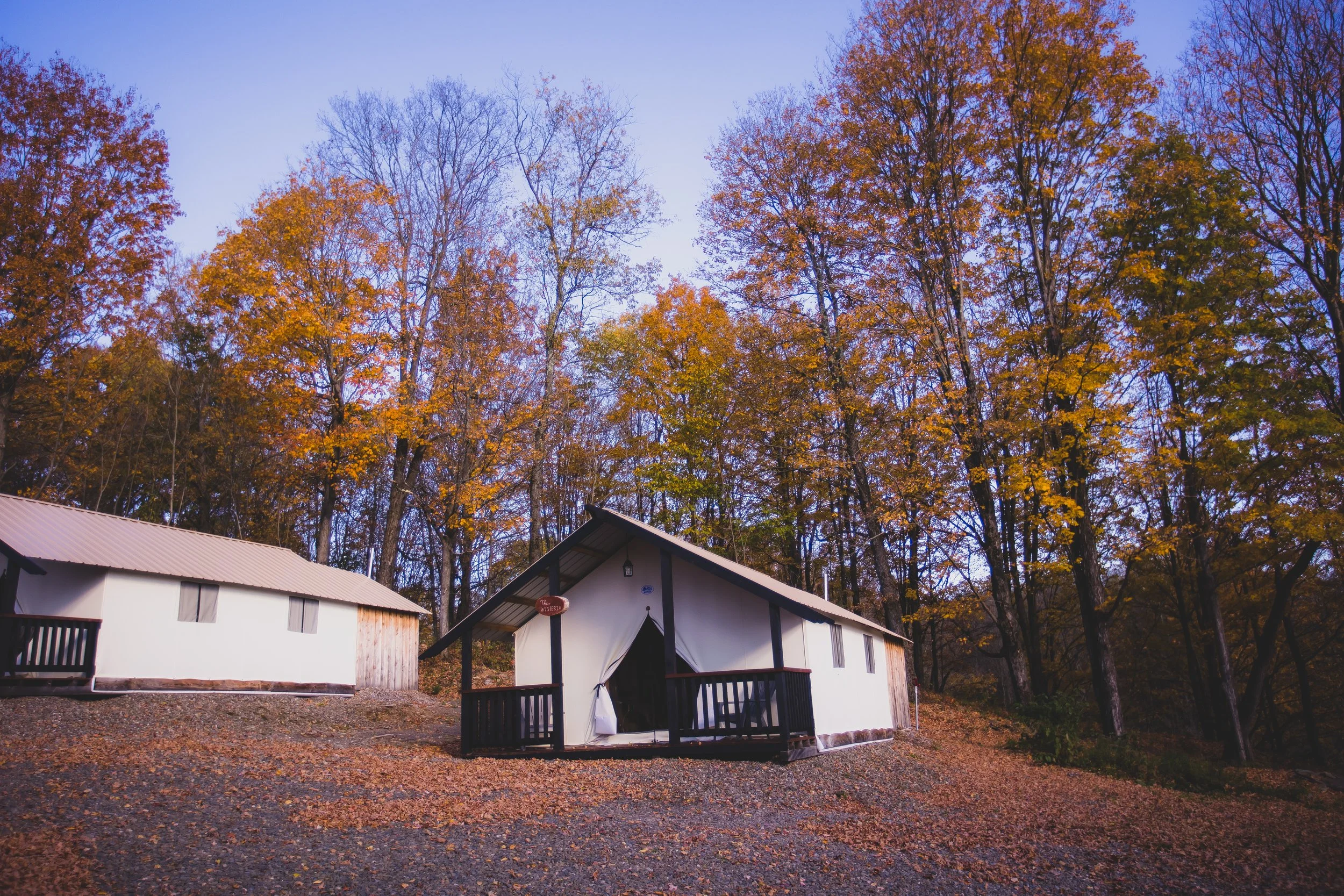 The Glamping Tent Suites at Gilbertsville Farmhouse, New York's Premier