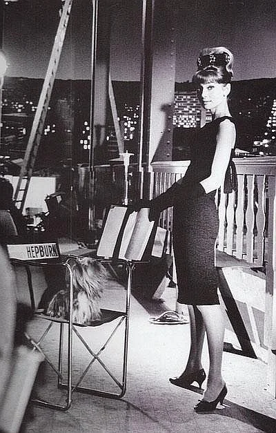 audrey hepburn charade black dress Audrey Hepburn in CHARADE (1963)