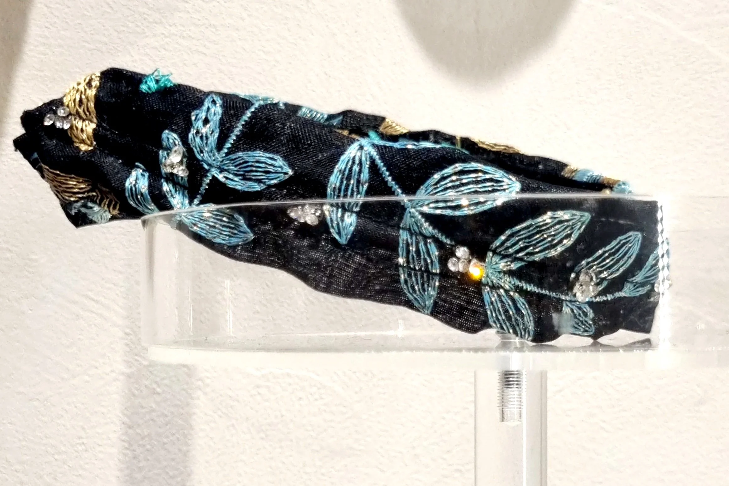 custom embroidered headbands personalized embroidery headbands embroidered headbands for sports wrap couture
