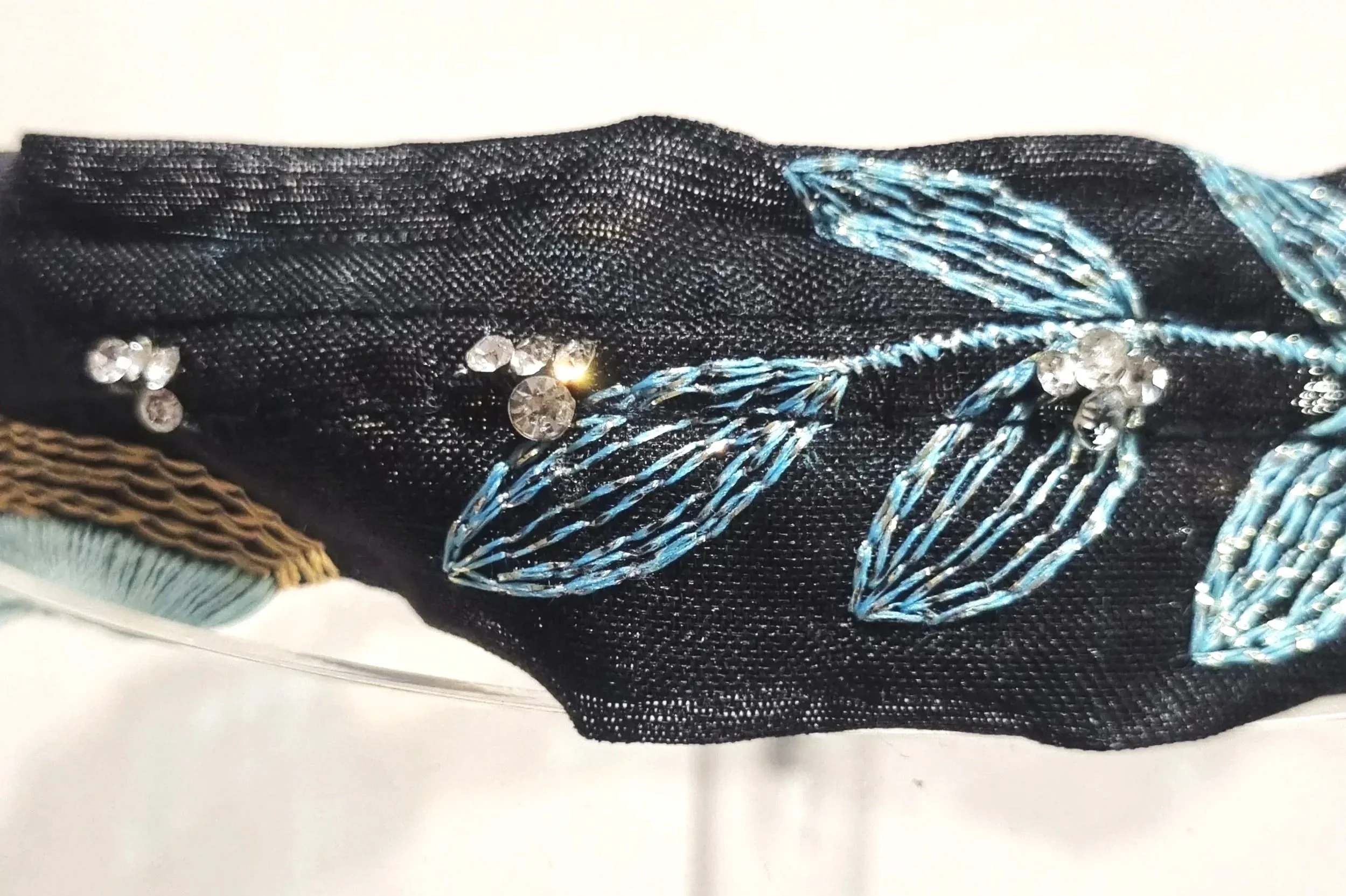 custom embroidered headbands personalized embroidery headbands embroidered headbands for sports wrap couture
