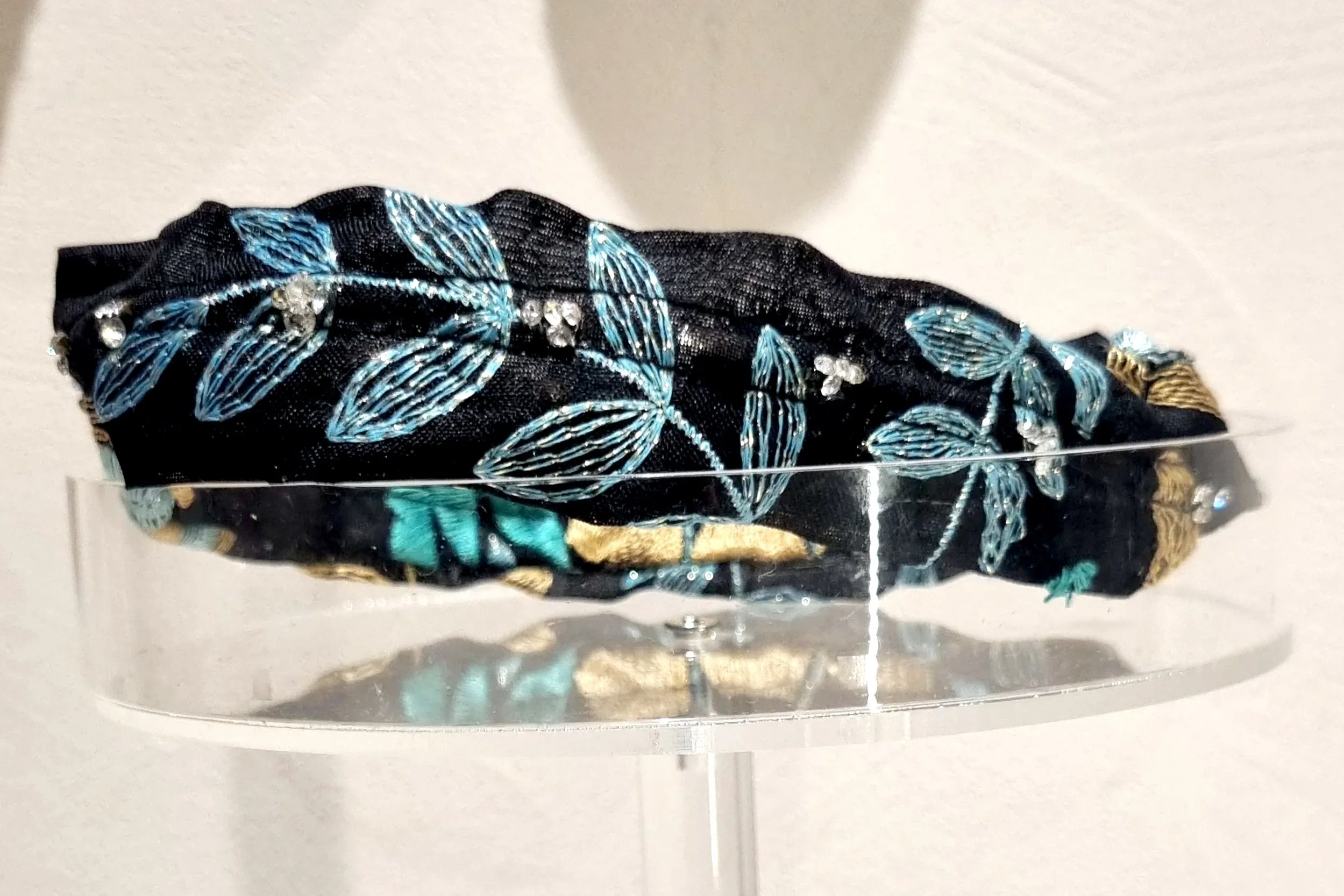 custom embroidered headbands personalized embroidery headbands embroidered headbands for sports wrap couture