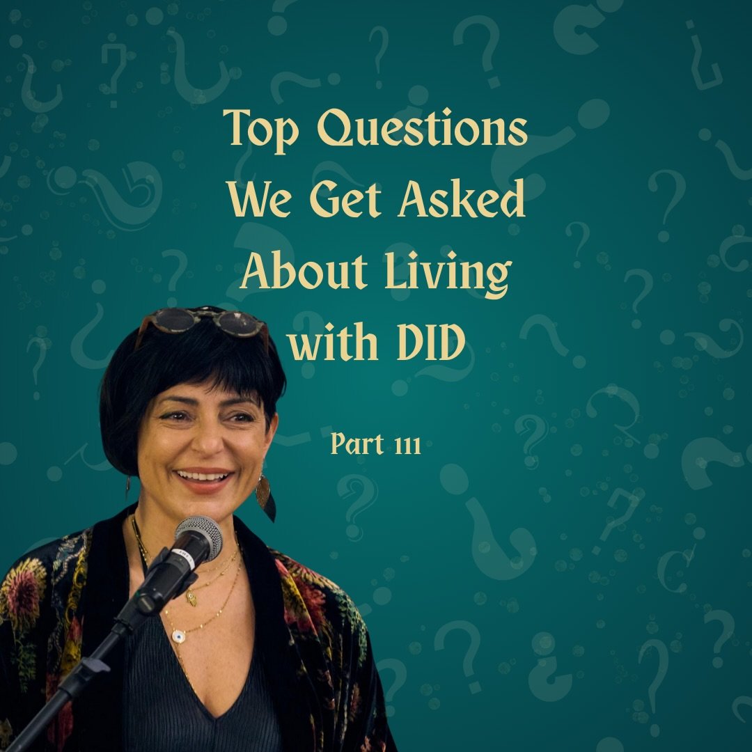 Here is the new series of Top Questions We Get Asked about Living with DID (Part III). In this series, we talk about stepping into public life while holding many selves &mdash; the ones who speak, the ones who remember, the ones who fear exposure, an