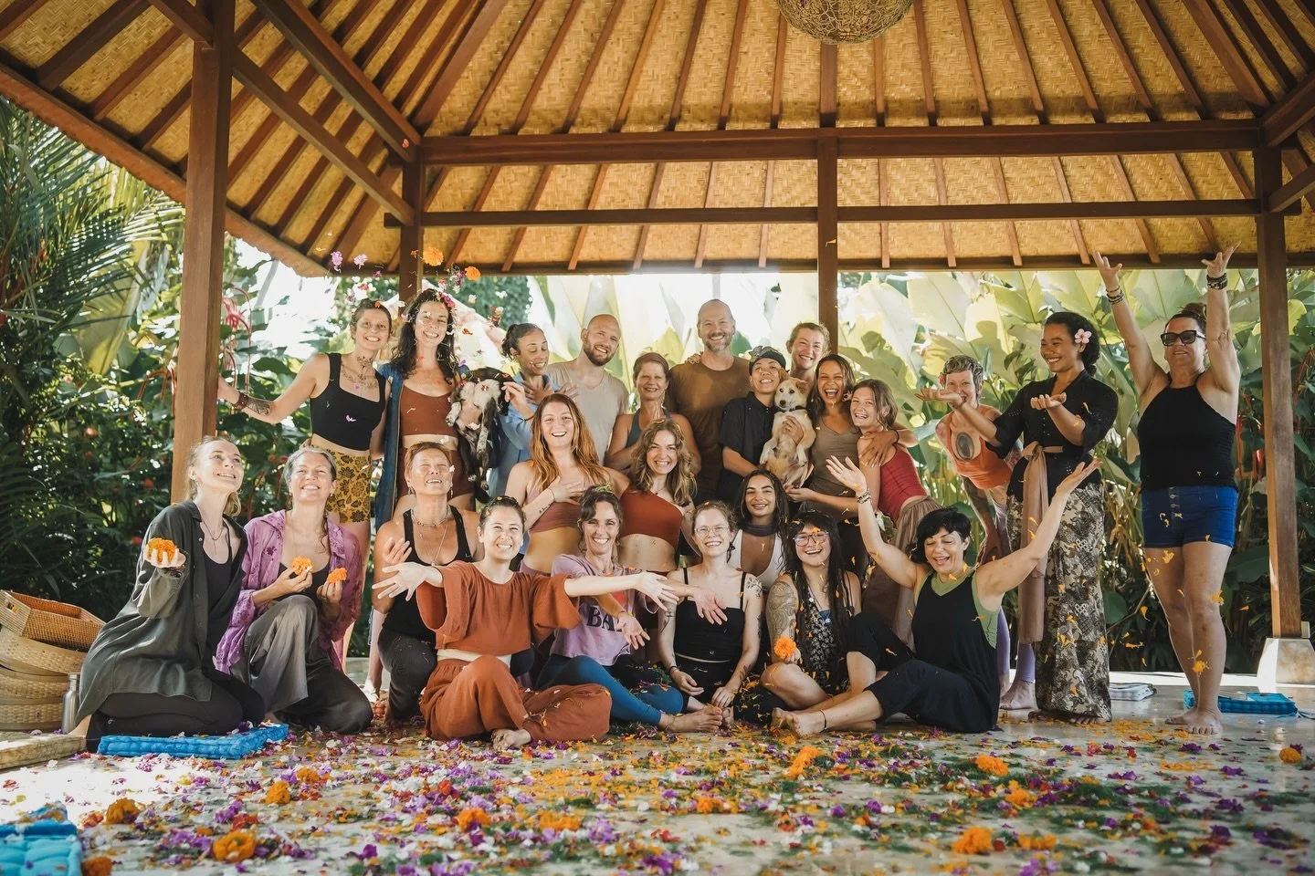 After daily practice of yoga, meditation and movement in Bali and learning how to create my own sequences&mdash;I&rsquo;m coming home with so much inspiration. 

Meditation is how I connect to something greater than myself. It&rsquo;s where I receive