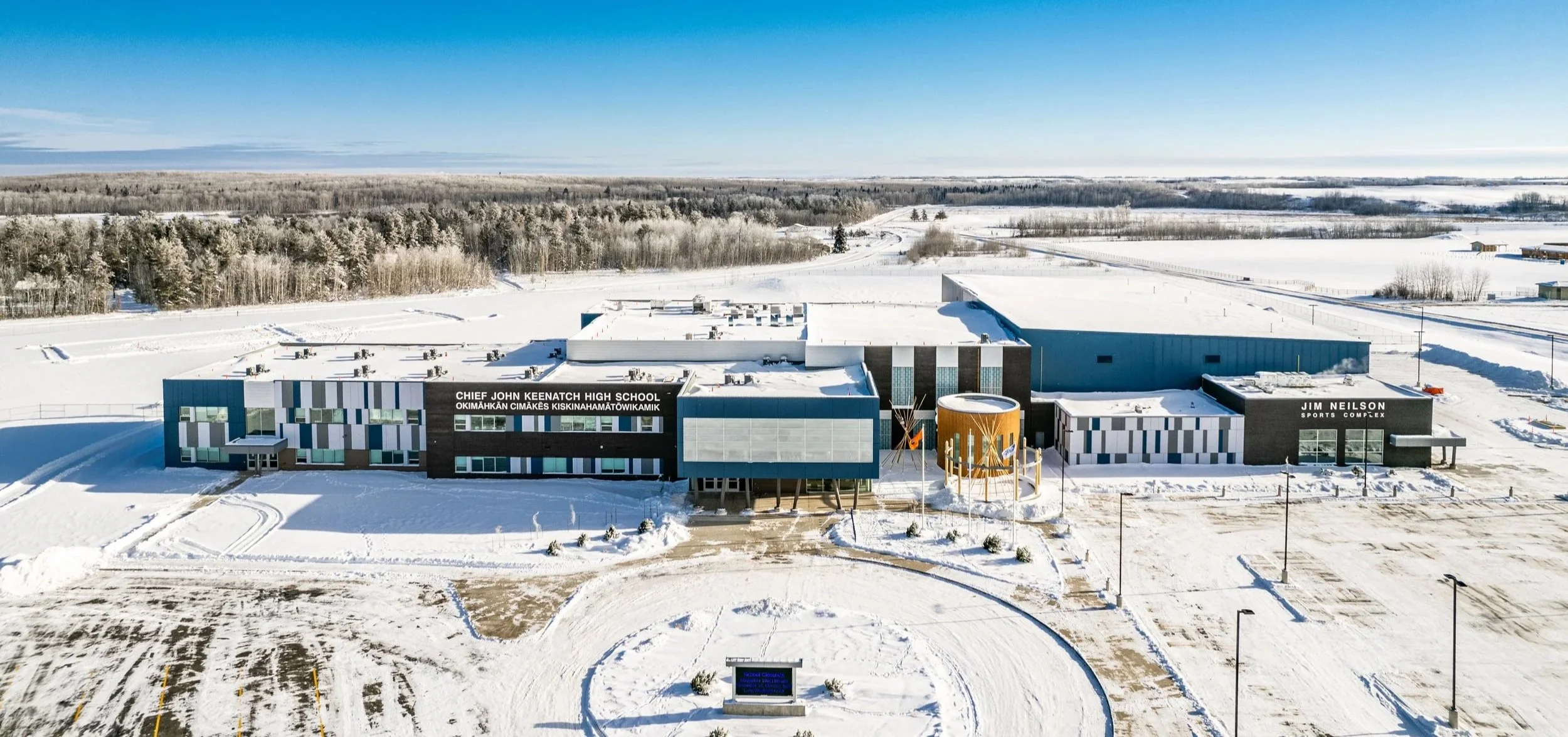 CHIEF JOHN KEENATCH HIGH SCHOOL  &  JIM NEILSON SPORTS COMPLEX