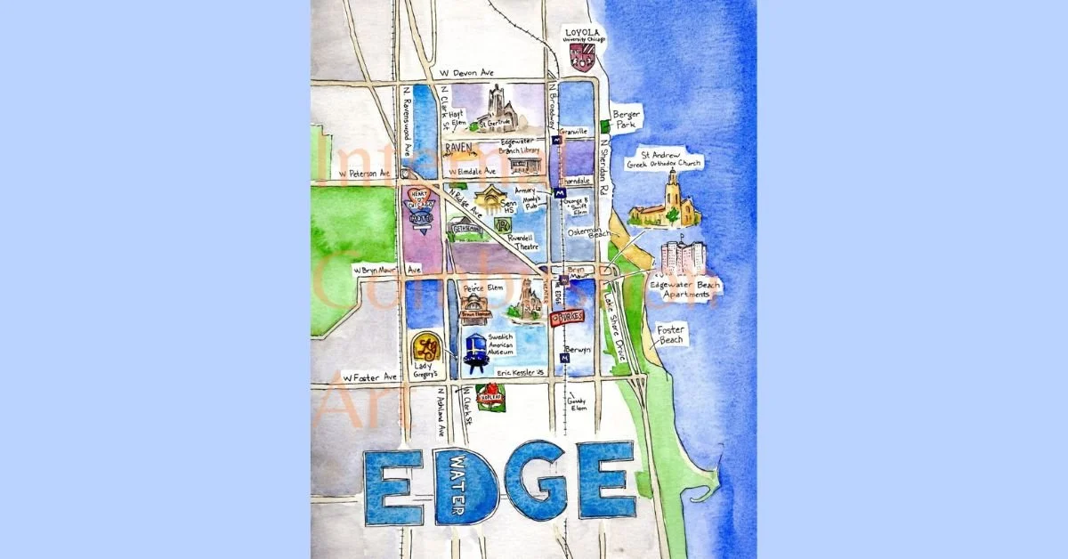 Print - Edgewater Map (2026)