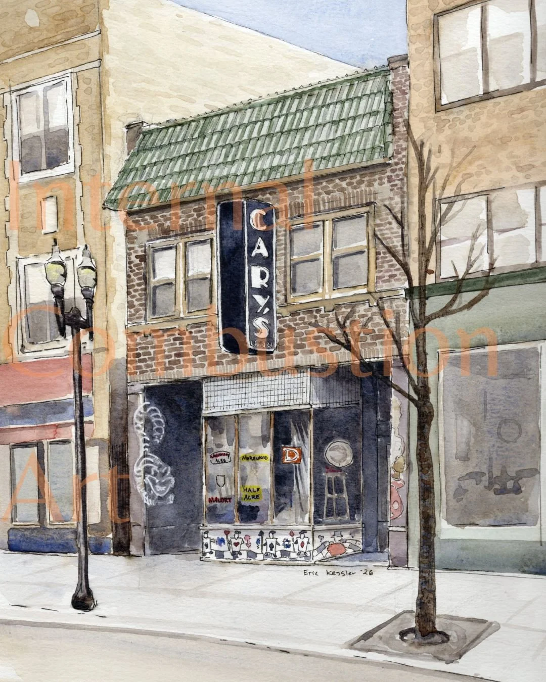 Print - Cary's Lounge