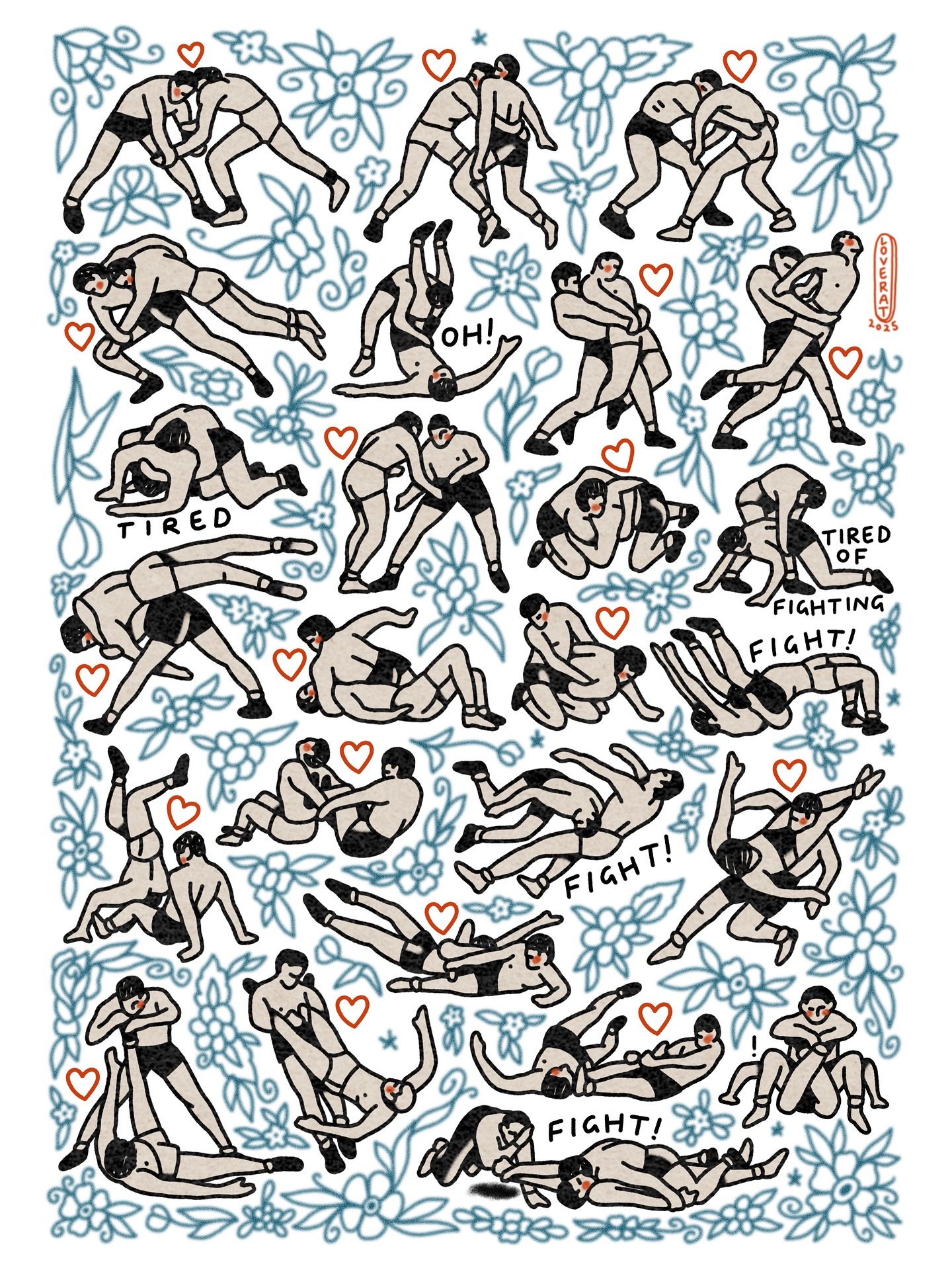 WRESTLERS 🤼 

new tattoo designs available with or without homo-er*tic subtext 😘

wanna tattoo? its super easy just visit my website, the booking page has everything you need to book in, get in touch or get a free quote! 🌟 i can do your idea or mi