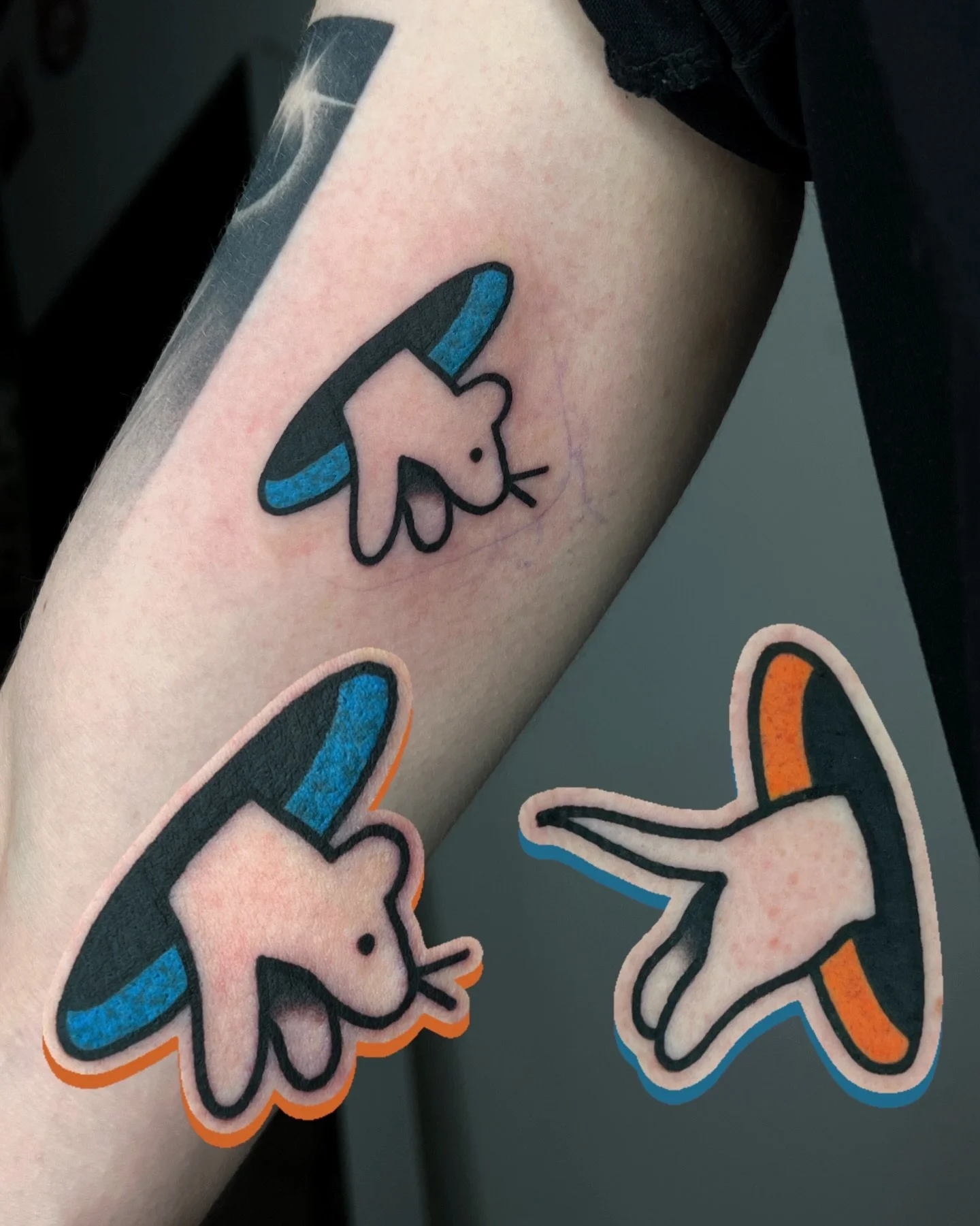 portal rat made recently! swipe to see more 🐀 🕳️ 

i work in BRIGHTON @goodcompany.tattoo and my books are open! 

to BOOK A TATTOO or get in touch, use the link in my bio for my website. it has everything you need to book in or get a quote! ✨ 

bo