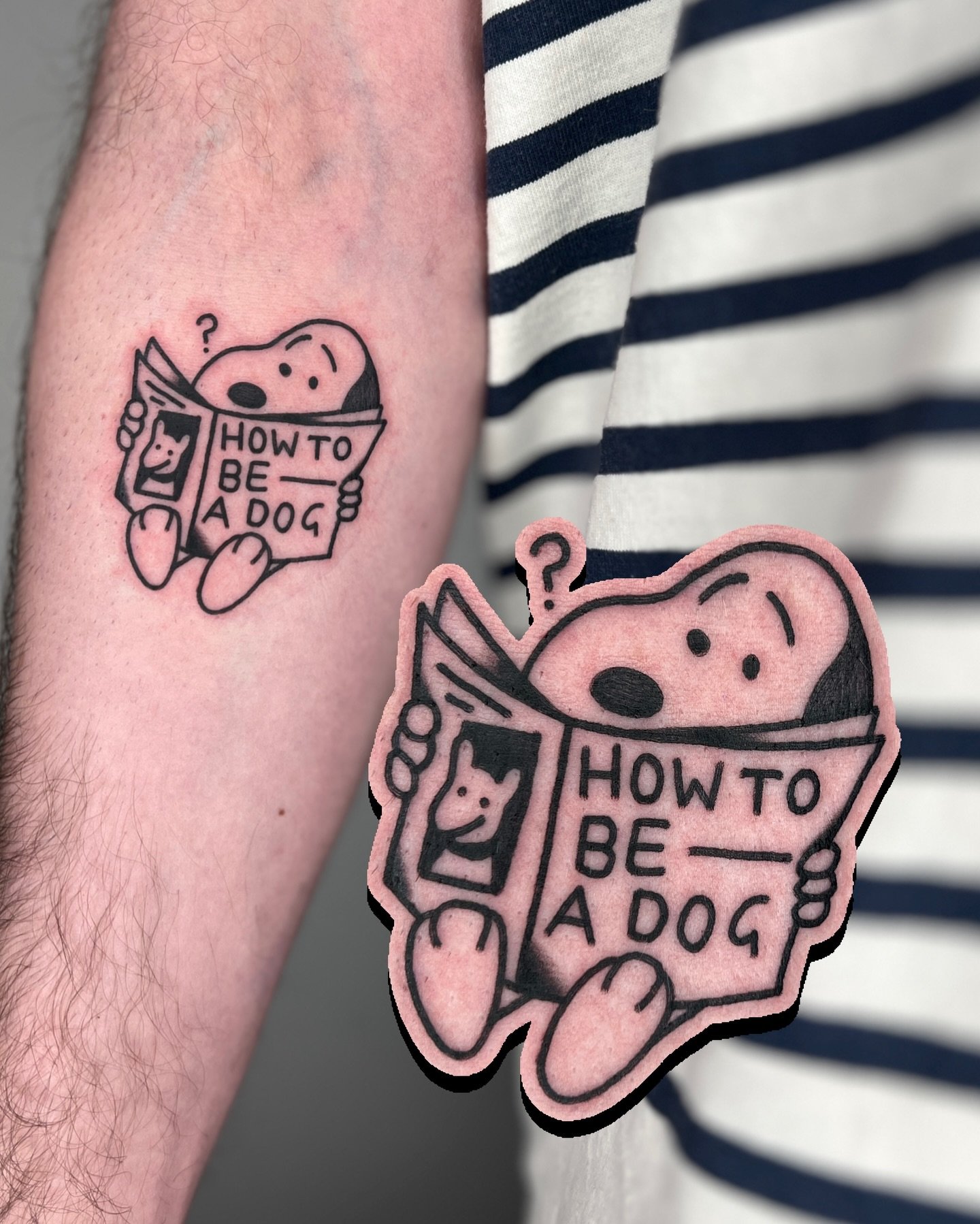 i got that dog in me (this one specifically), made recently along with a little raccoon! 🦝 

swipe for more familiar dog 🐕 

i work in BRIGHTON @goodcompany.tattoo and my books are open! 

to BOOK A TATTOO or get in touch, use the link in my bio fo