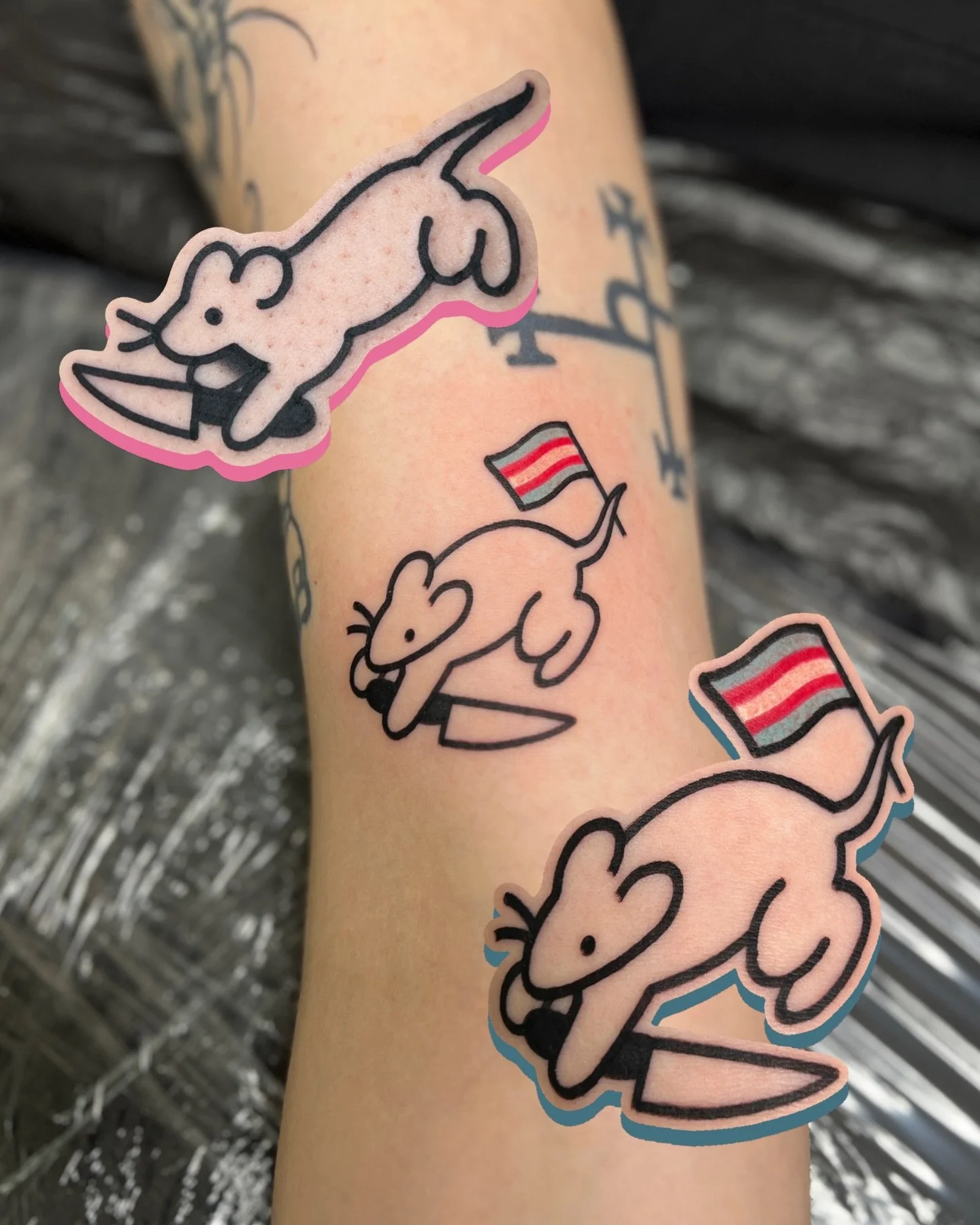 throwback to these cuties made during my trip to BERLIN (pls join the waitlist so I can come back and tattoo again I love it there !!) 

i work in BRIGHTON @goodcompany.tattoo and my books are open! 

catch me at @brightontattoocon at the end of this