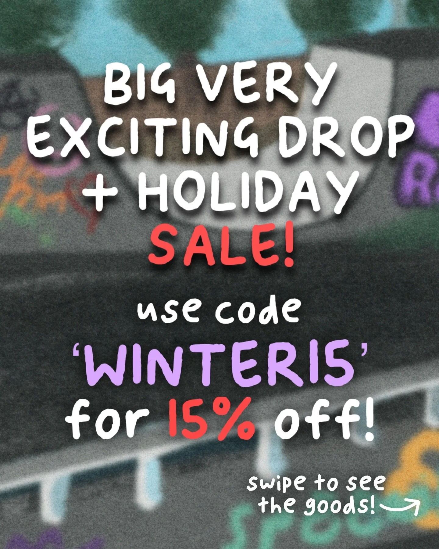 🌟 VERY EXCITING DROP + SALE 🌟 

use code "WINTER15" at checkout for 15% off your order!! only valid for a week!

NEW mystery pins launch now live + new sticker sheet and tee plus loads of restocks!! enjoy !!

www.loverat.store (link in bi