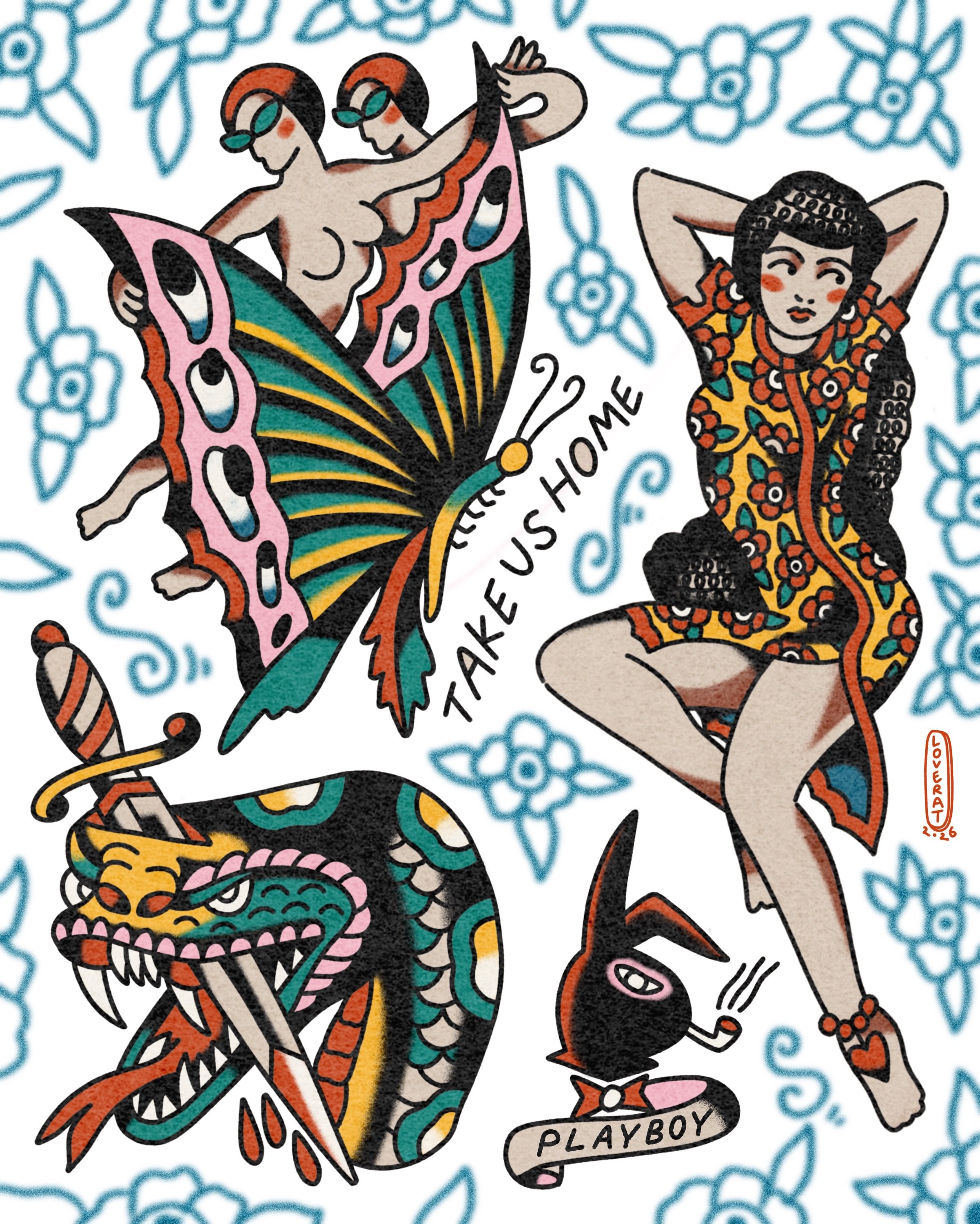 🌟NEW FLASH🌟
hot funky, fresh and ready for your skin in colour, black or black and grey 🖤 

to BOOK YOUR TATTOO just visit my website (link in my bio) all the info is there and only takes a minute! 🌟 i work in BRIGHTON @goodcompany.tattoo and my 
