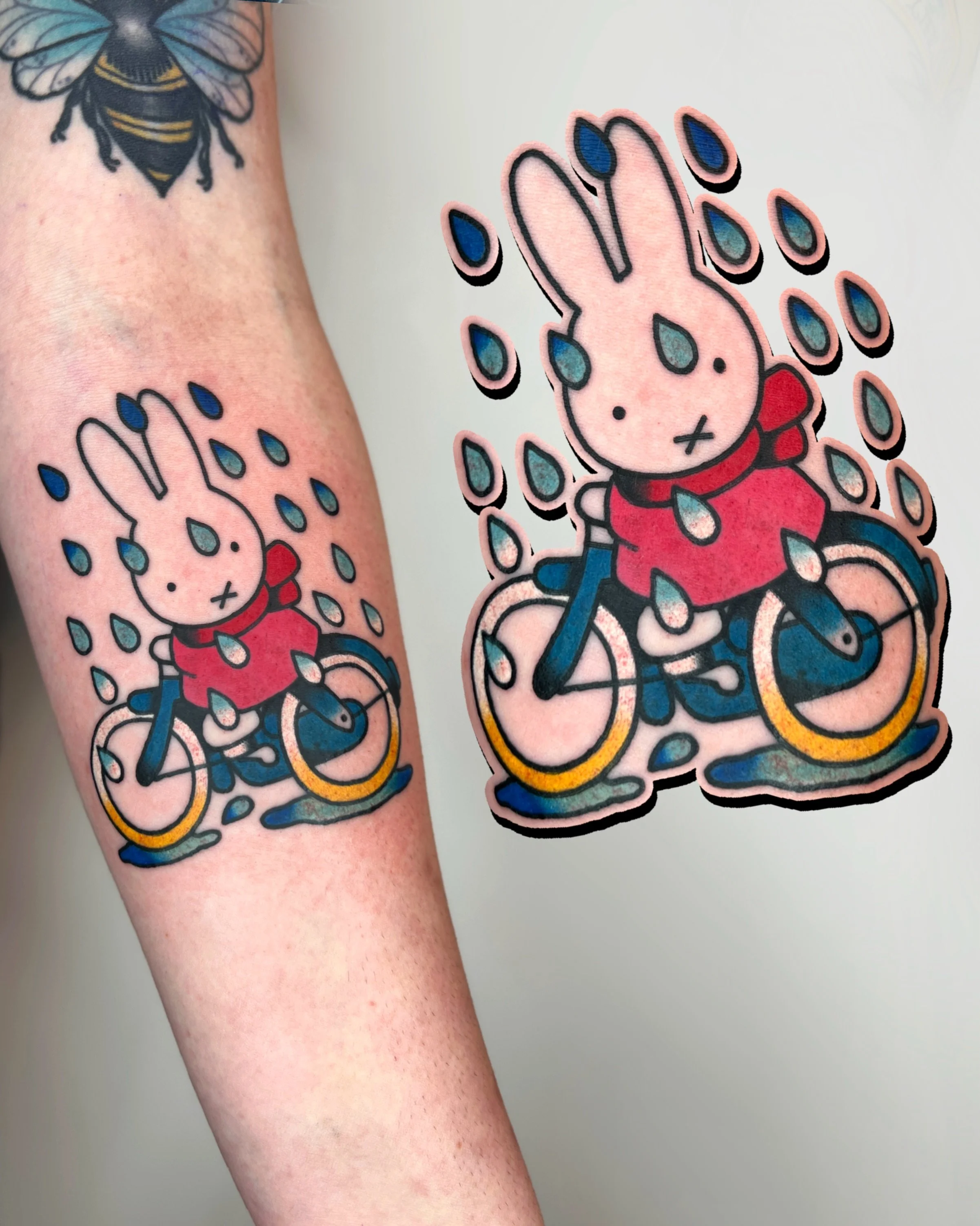 would you lend her your umbrella? 😔☔️

swipe for more familiar rabbit flash 🐇 💓 

i work in BRIGHTON @goodcompany.tattoo and my books are open! ⭐️ 

to BOOK A TATTOO use the link in my bio for my website. it has everything you need to get in touch