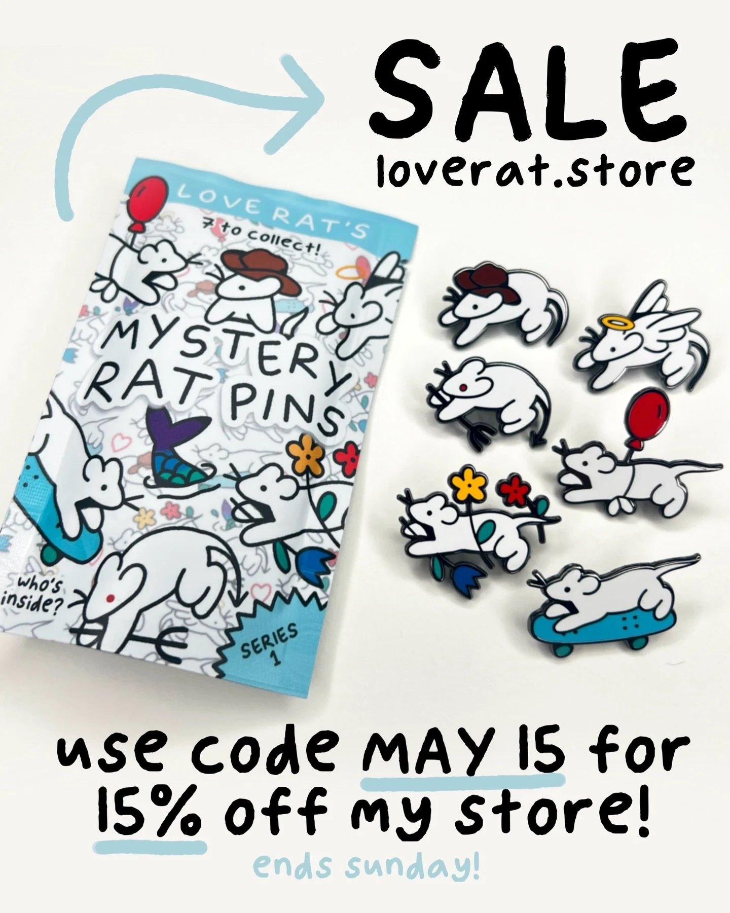 🎁 

ENDS SUNDAY

www.loverat.store
