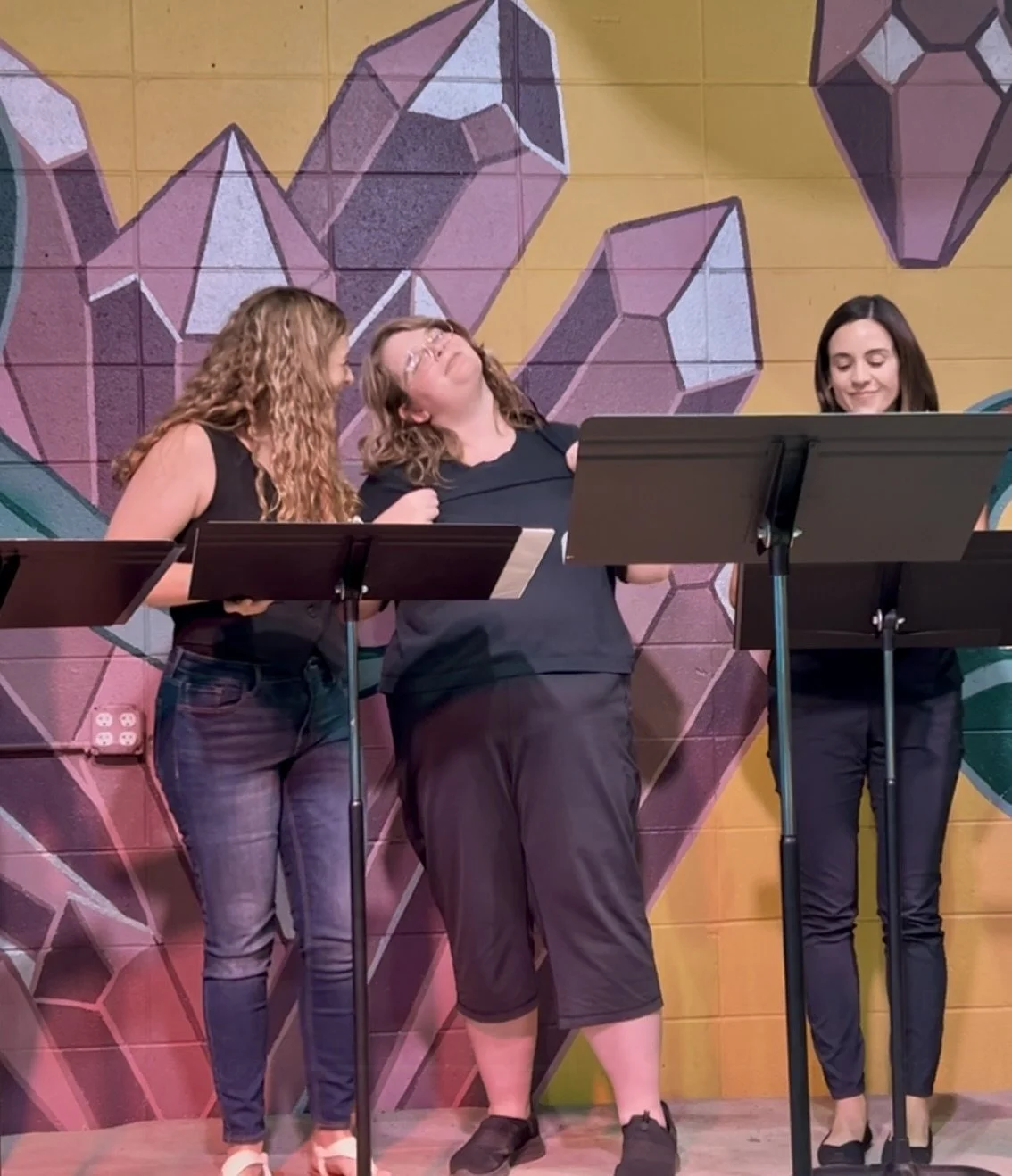 Johanna Jaquith, Casey Walsh, Cortney Patston in PLUCK!