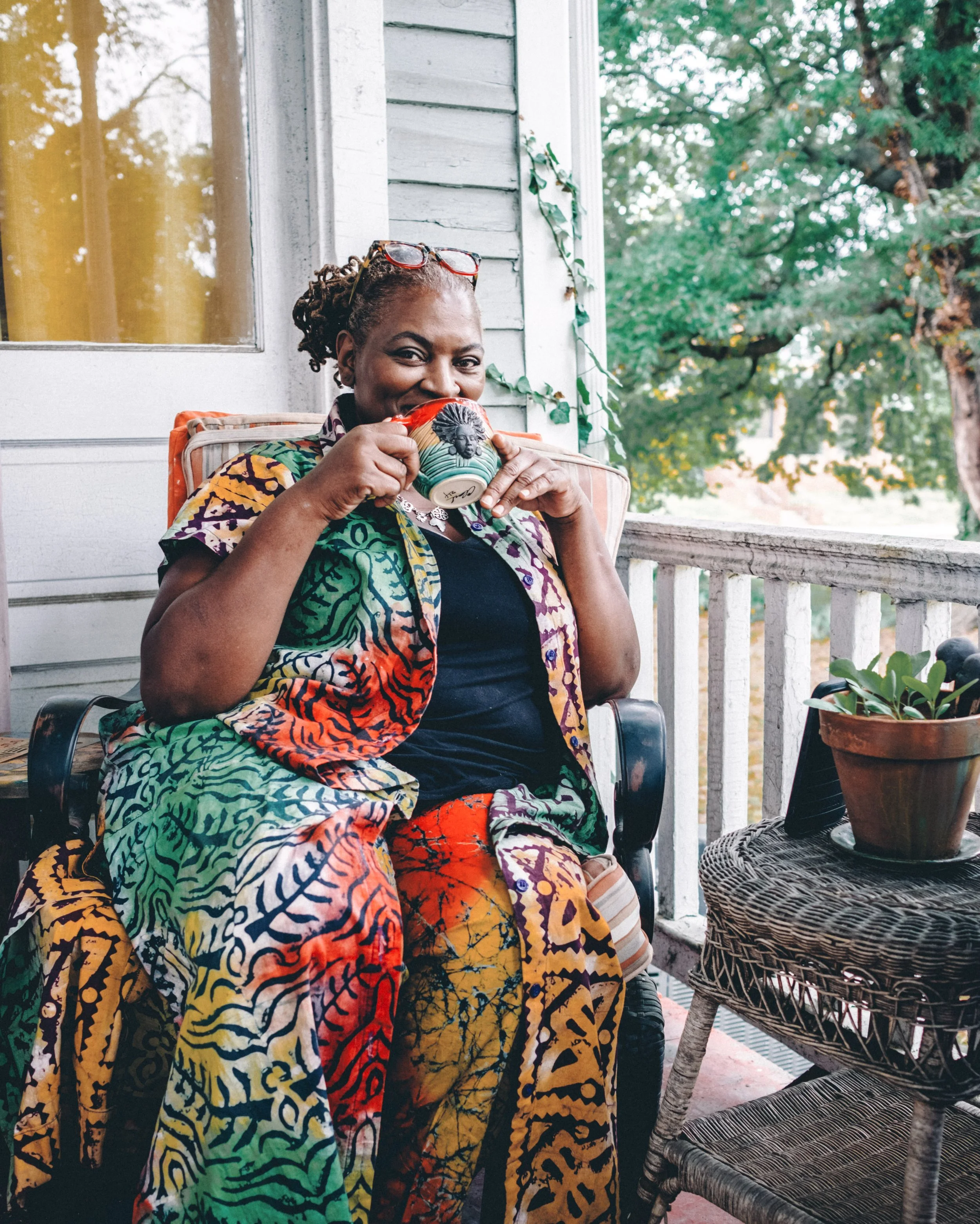 Richmond ceramic artist Carren Clarke