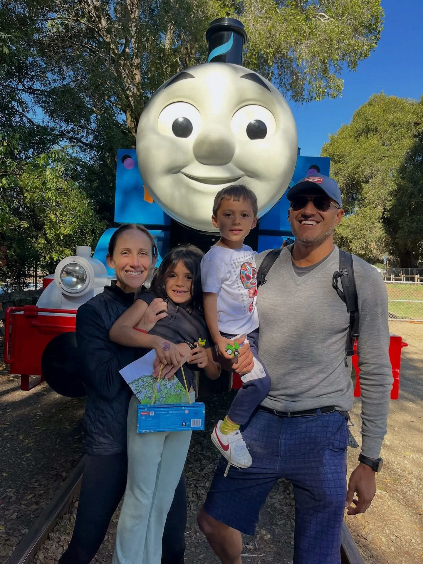 A day full of wonder, laughter, and trains 🚂💙
Watching Seb&rsquo;s eyes light up made my whole weekend!🥹💕