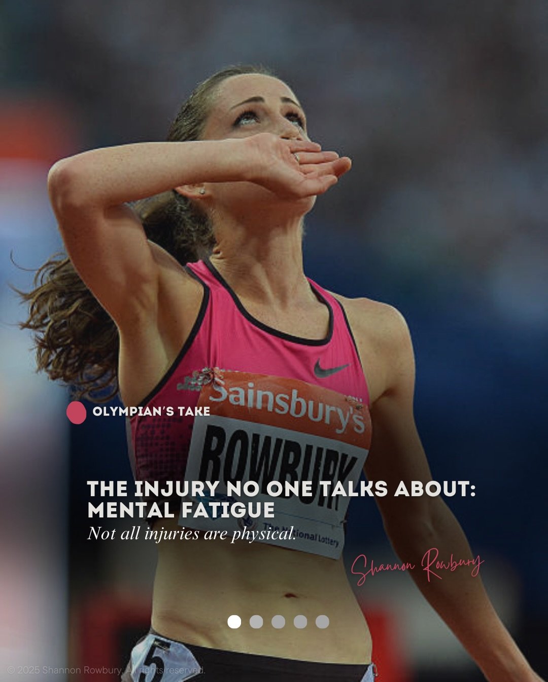 Lessons from an Olympian, adapted for every runner, see more on my page!