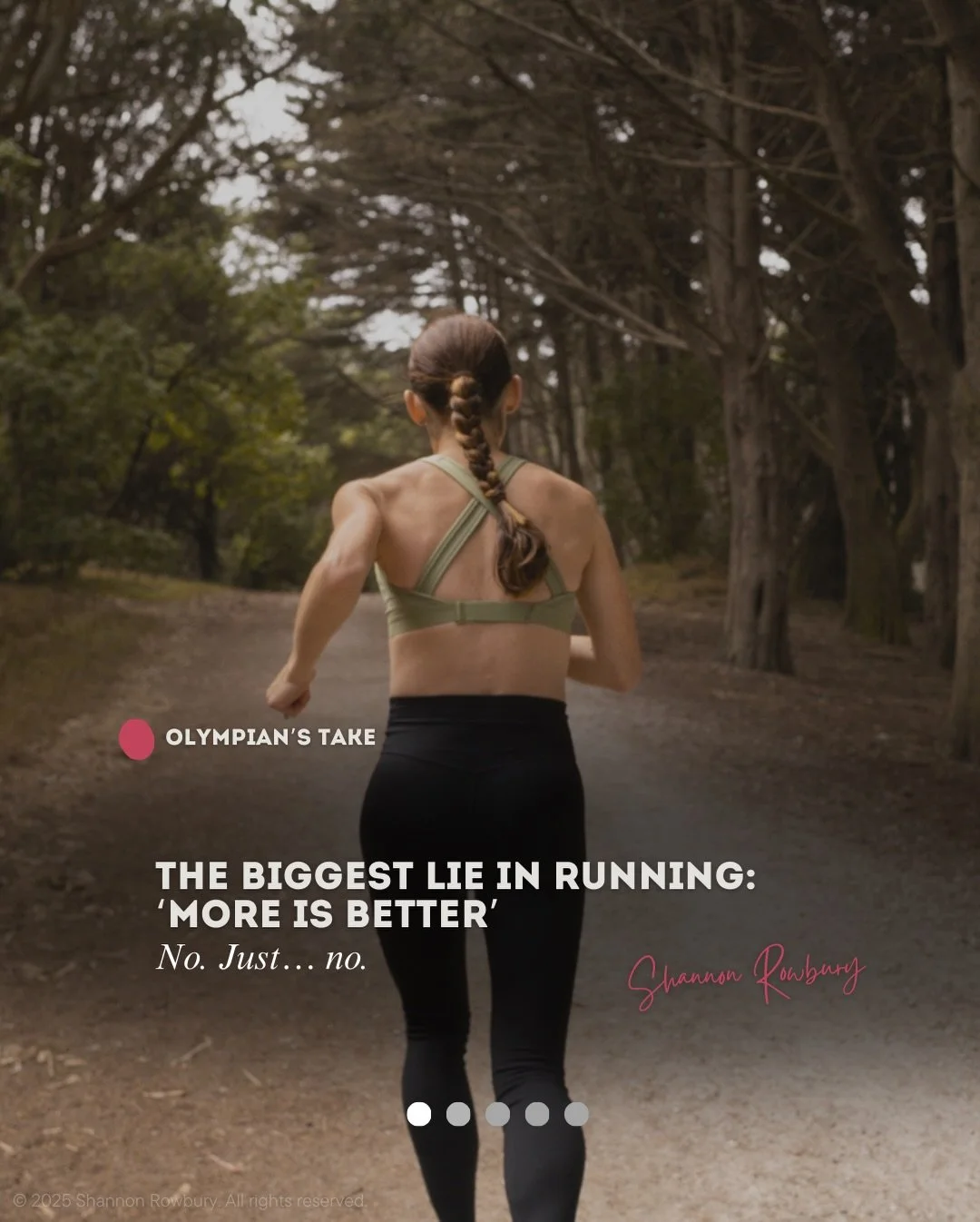 The Olympian mindset applied to everyday running &amp; performance!