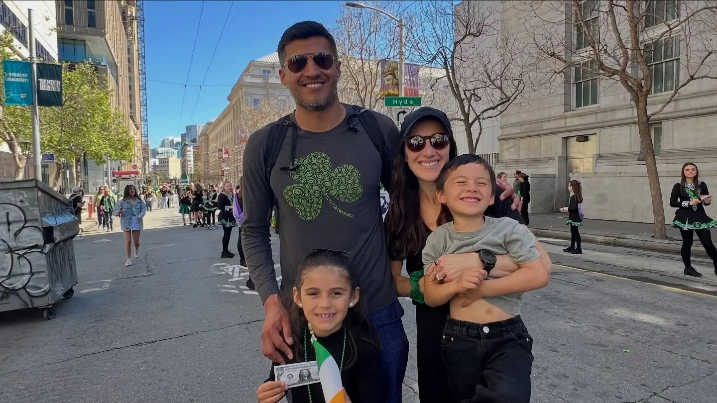 A few photos from St. Patrick&rsquo;s Day last week 🍀
Such a special day 🤍 so proud of my girl!