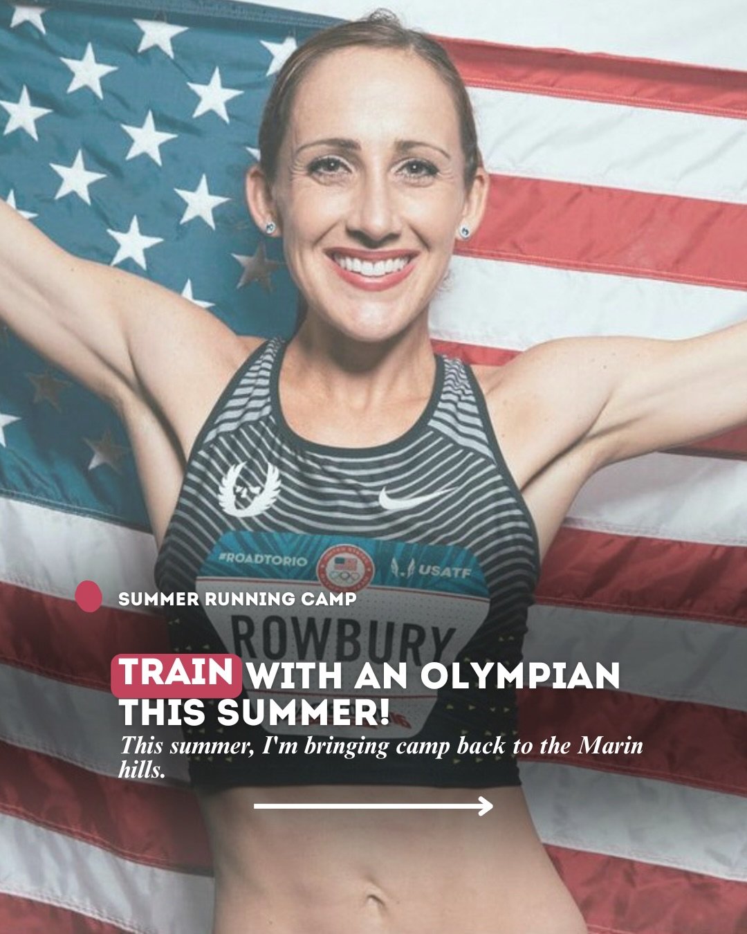 Ready to train like a champion this summer? 🥹
&nbsp;
Join me at the Imagining More Cross Country Camp!

📆 When? 👉 July 27&ndash;31 
📍Where? 👉 San Domenico School in Marin.

👉Ages 10&ndash;17 
👉Day &amp; overnight options available
&nbsp;
What 
