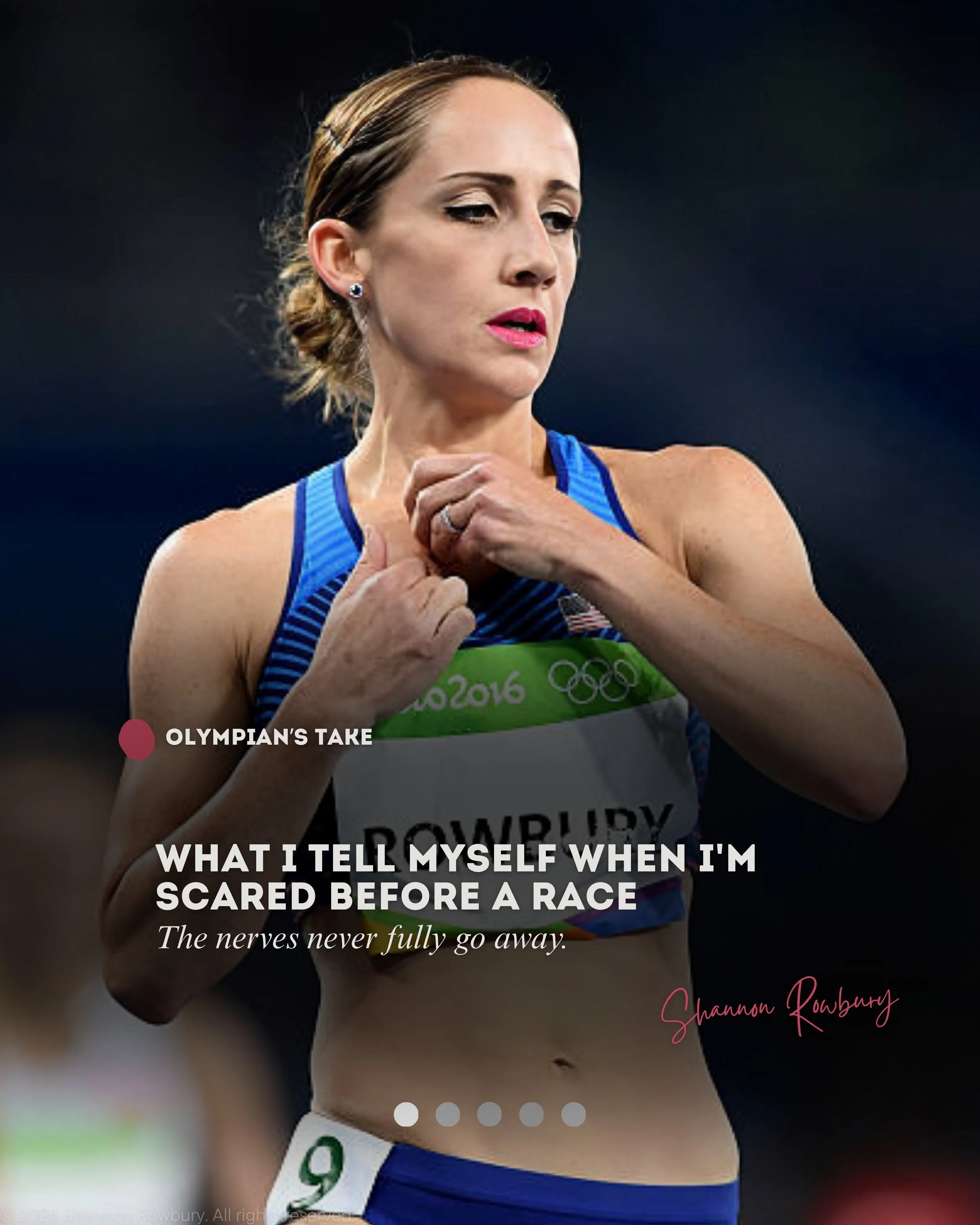 The nerves aren&rsquo;t the problem. Losing focus because of them is. 🧠