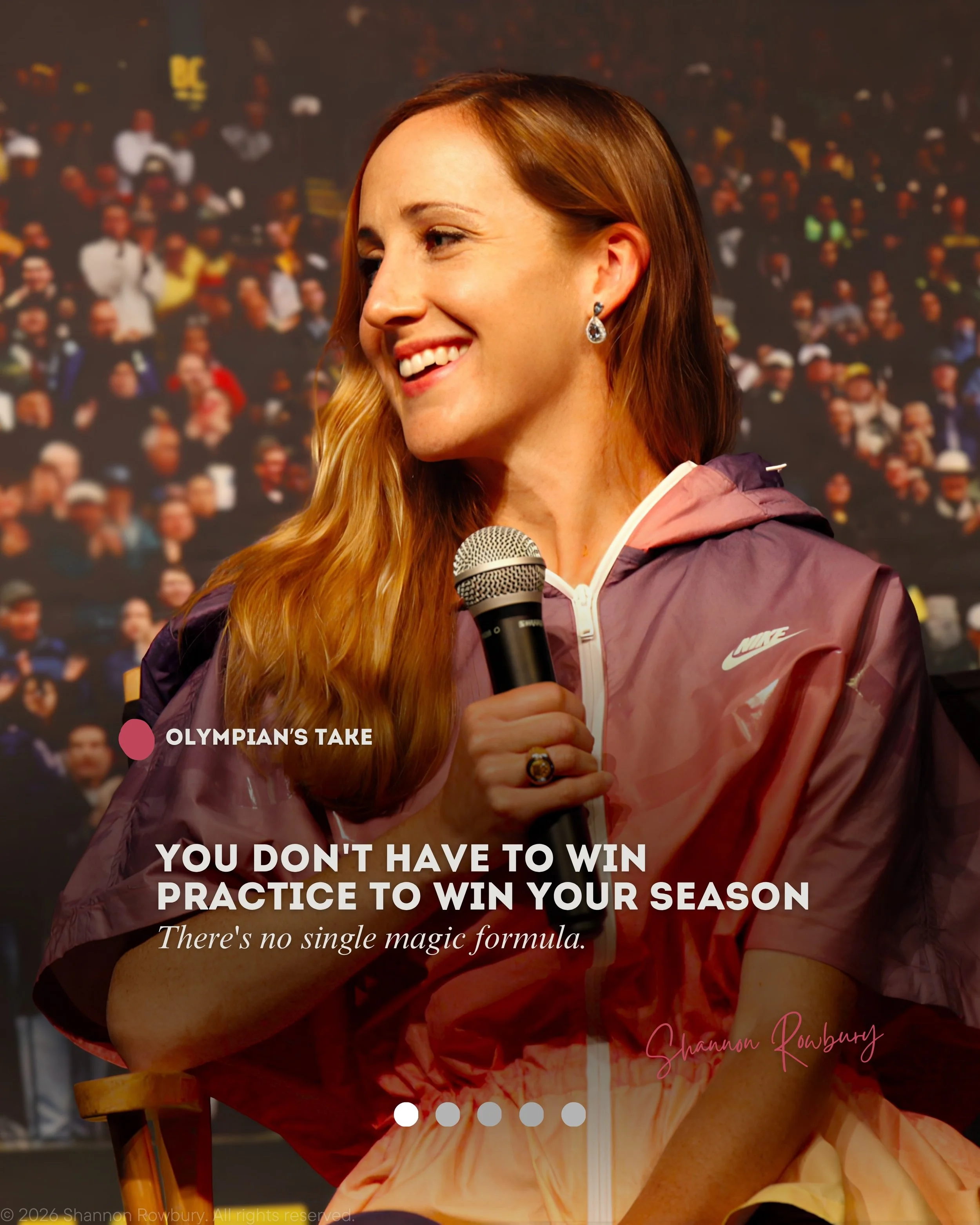 You do not need to win practice to win your season. 🏋️