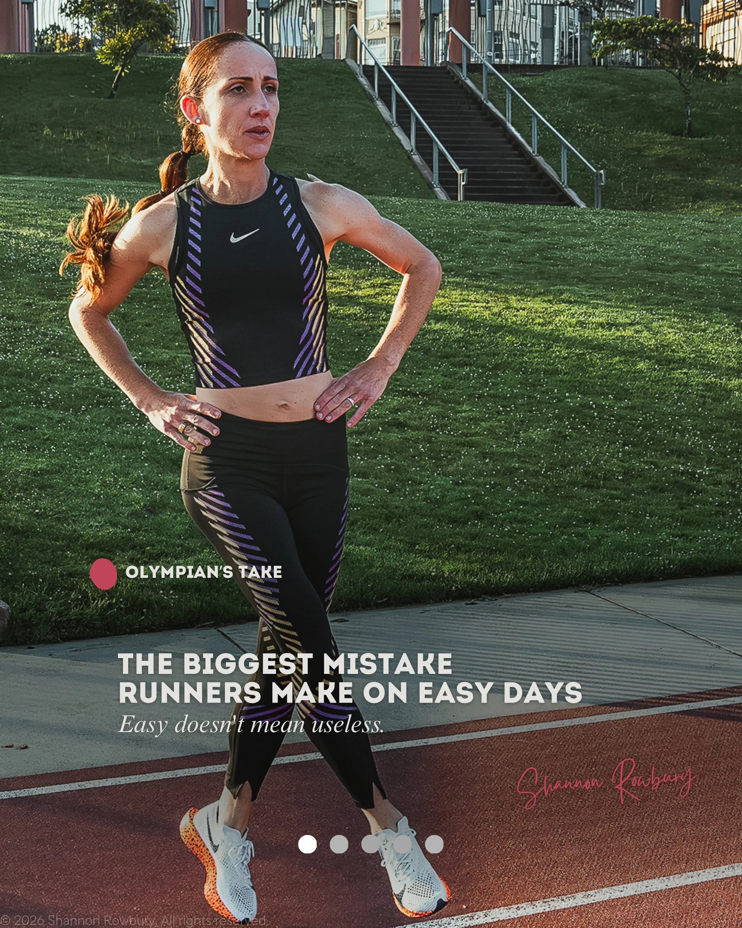 At the elite level, some of my most important runs were the slowest ones. Easy days aren&rsquo;t a test of your fitness. They&rsquo;re what keeps you consistent. 🏃&zwj;♀️