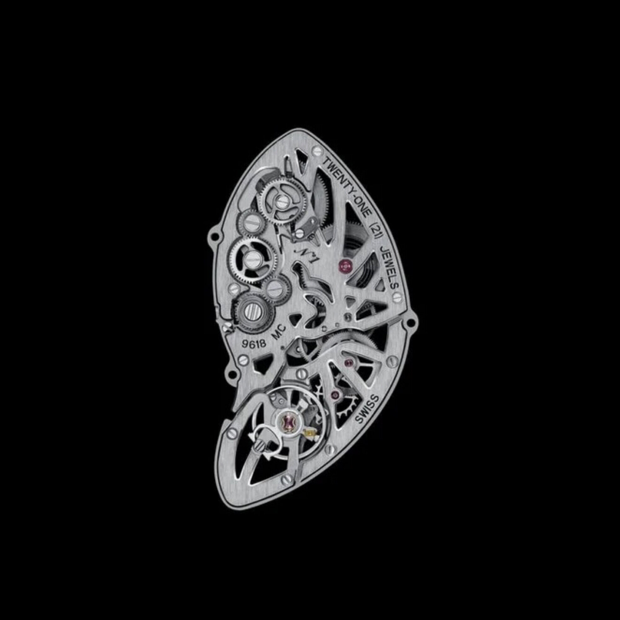 1967 Leather, steel, 18k gold43mm x 25mm (case) Crash Watch consistently gets compared to  Salvador Dali’s “The Persistence of Memory, 1931 (See previous post) but has no connection to the surreal work.The true inspiration story for one of Cartier’s most unique watch designs is partly unclear but  all include a firey car crash that altered the original Cartier Baignoire watch,  giving it the name.