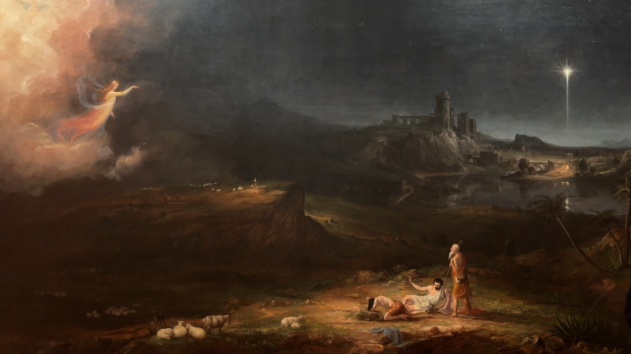 Thomas Cole / The Angel Appearing to the Shepherds