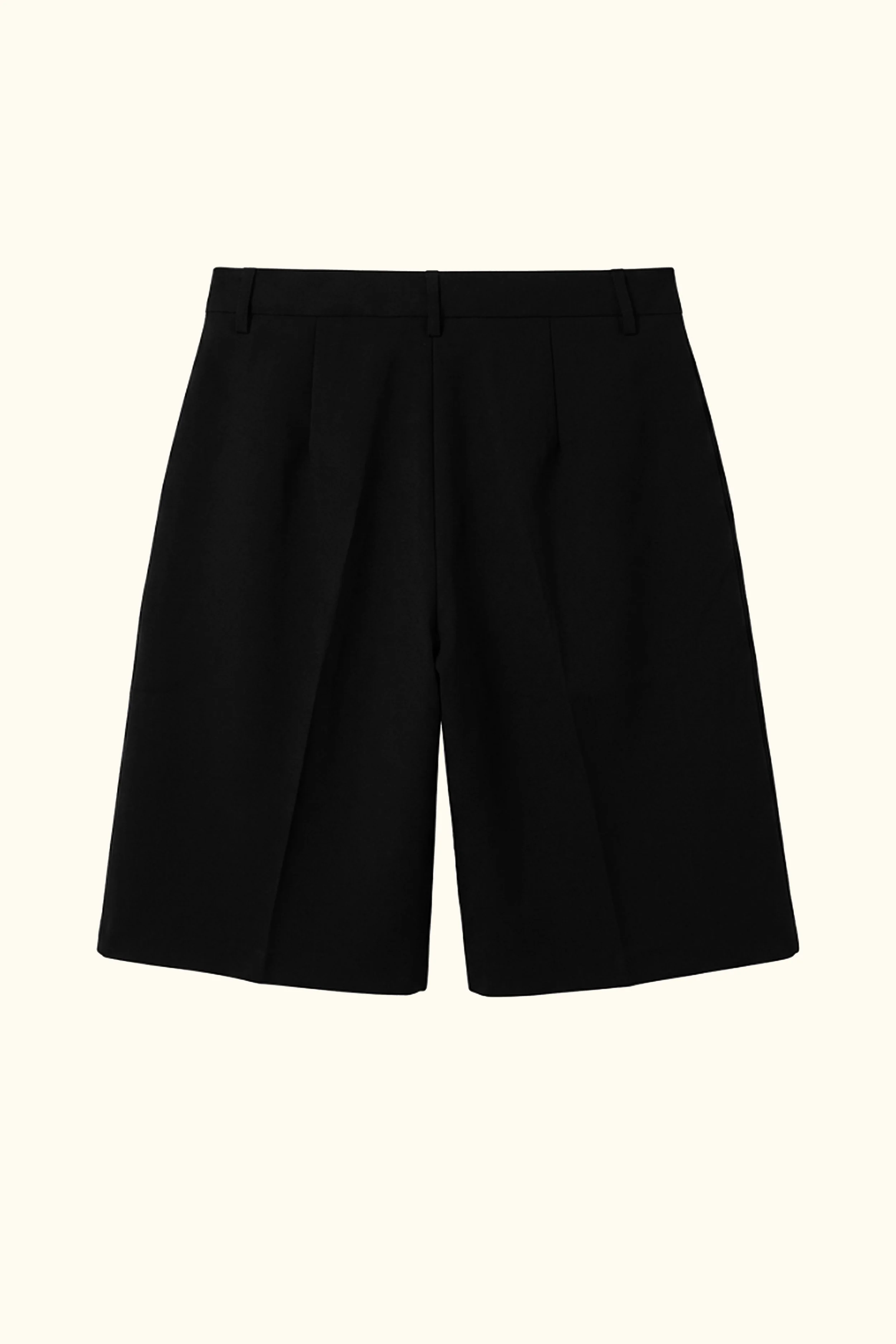 Womens Black Shorts Back.jpeg