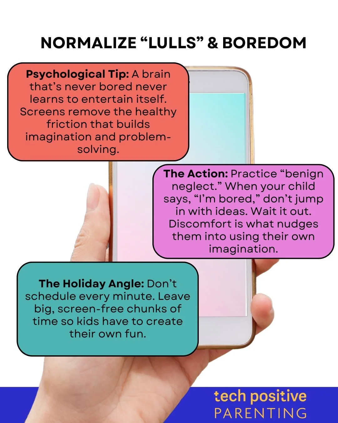 This year, let&rsquo;s bring back the beautiful lull. Our kids&rsquo; brains are incredible, but they&rsquo;re also growing up in a world where stimulation is one tap away. When screens fill every quiet moment, kids miss out on something essential: t