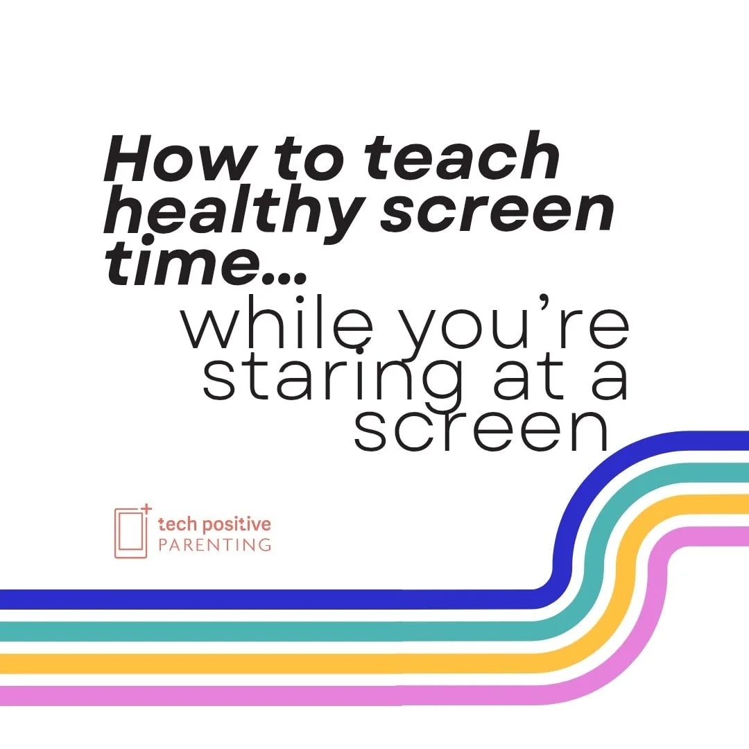If you work from home or have a tech-heavy job with flexible hours, you already know the problem:

Your kid sees you at home&hellip;
&hellip;but your brain is still in digital work mode.

So when parents ask me, &ldquo;How do I teach healthy screen t